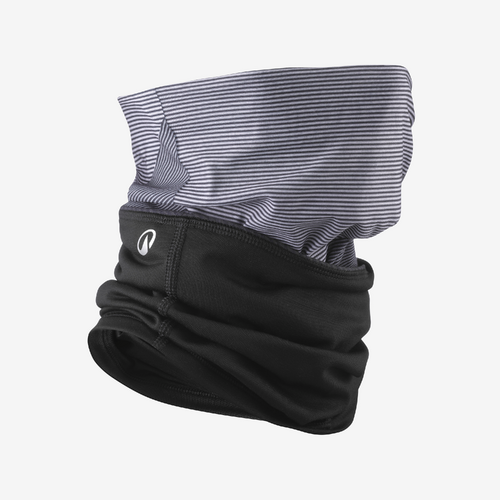 Cache cou bi-matière et modulable adulte, HUG 900 gris