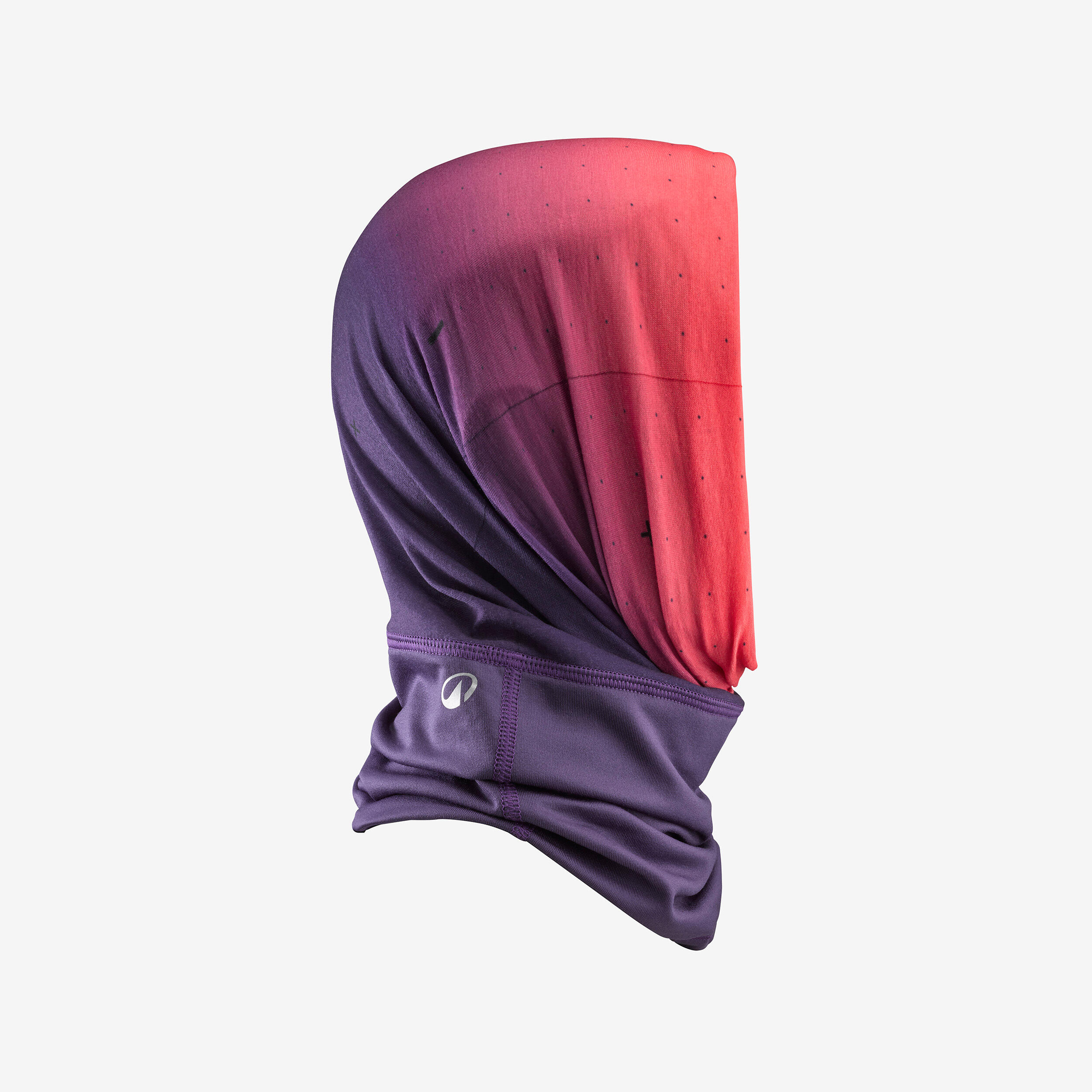 Cache cou bi-matière et modulable adulte, HUG 900 rose 6/7