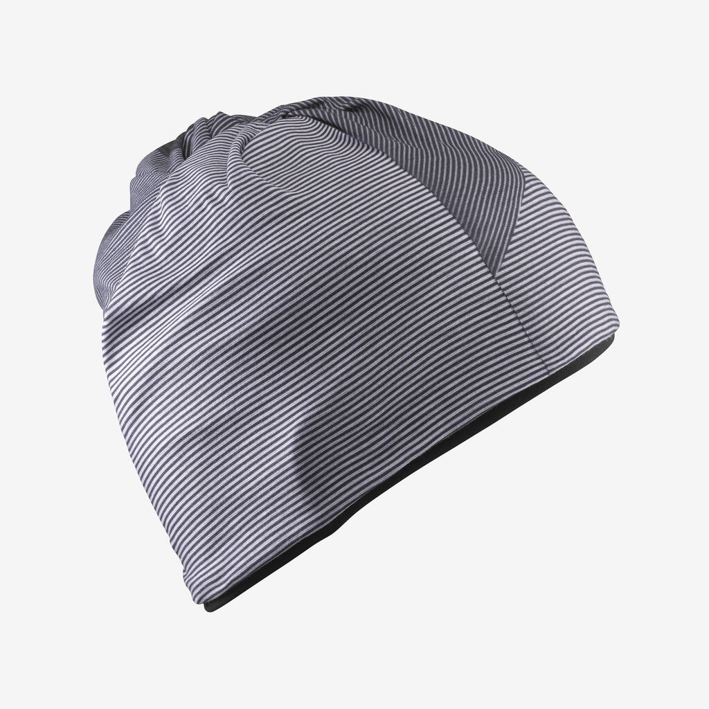 Cache cou bi-matière et modulable adulte, HUG 900 gris