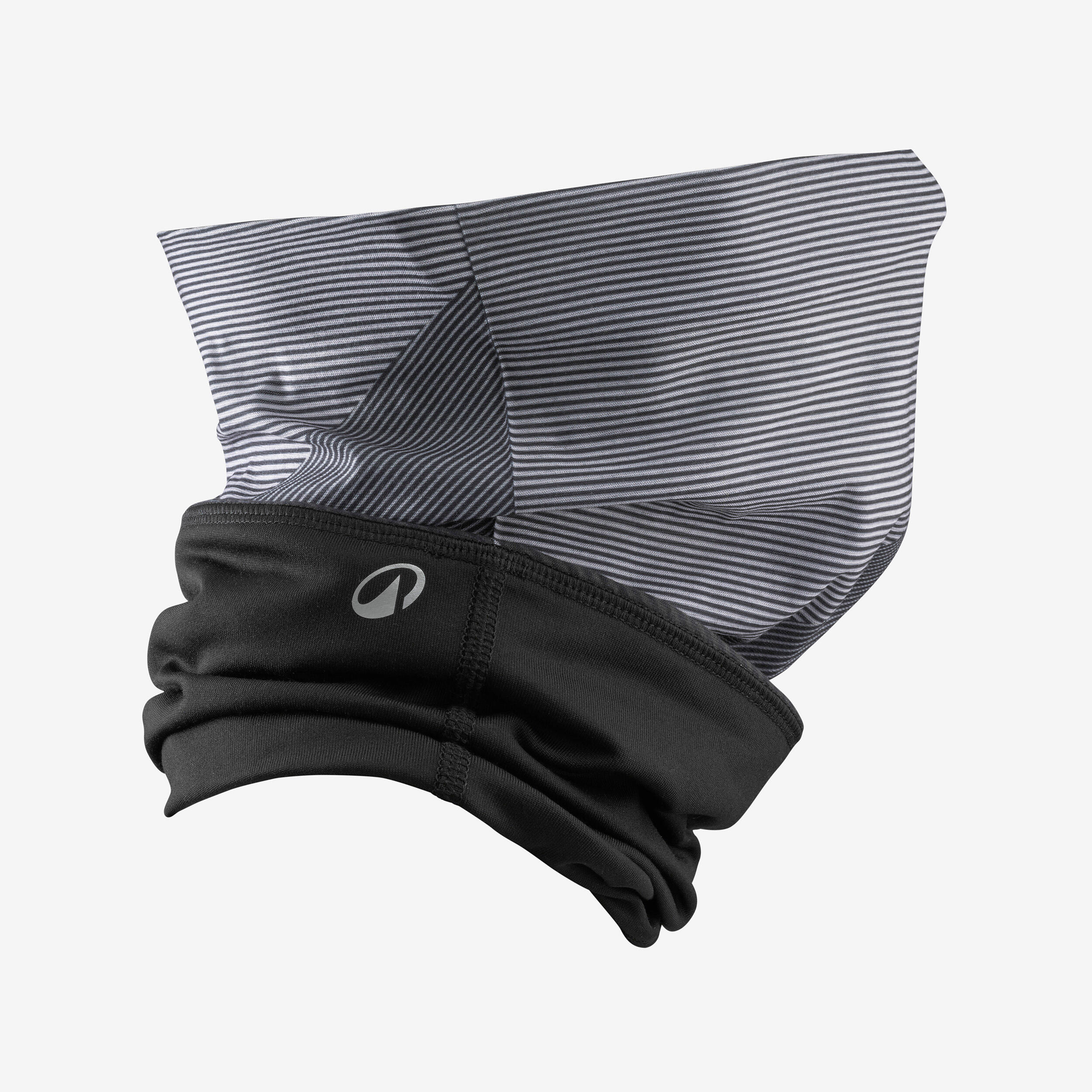 ADULT HIGH-TECH SKI NECK WARMER - HUG - BLACK