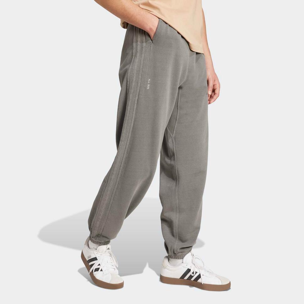 Luźne spodnie z wyblakłej dzianiny frotte ADIDAS ALL SZN