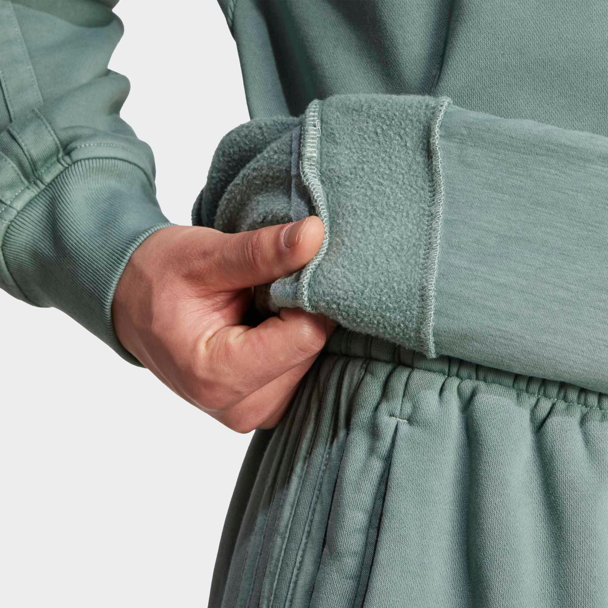 Hoodie en molleton délavé ALL SZN vert 5/5