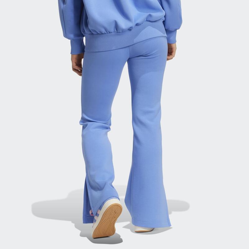 Pantalon evazat moale ALL SZN albastru