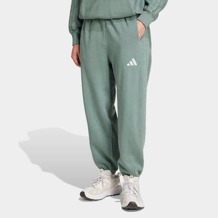 Pantalon ample en molleton lavé ALL SZN vert