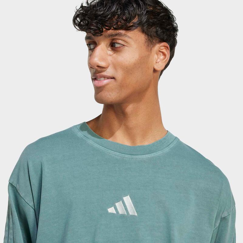 Tricou prespălat ADIDAS ALL SZN Verde