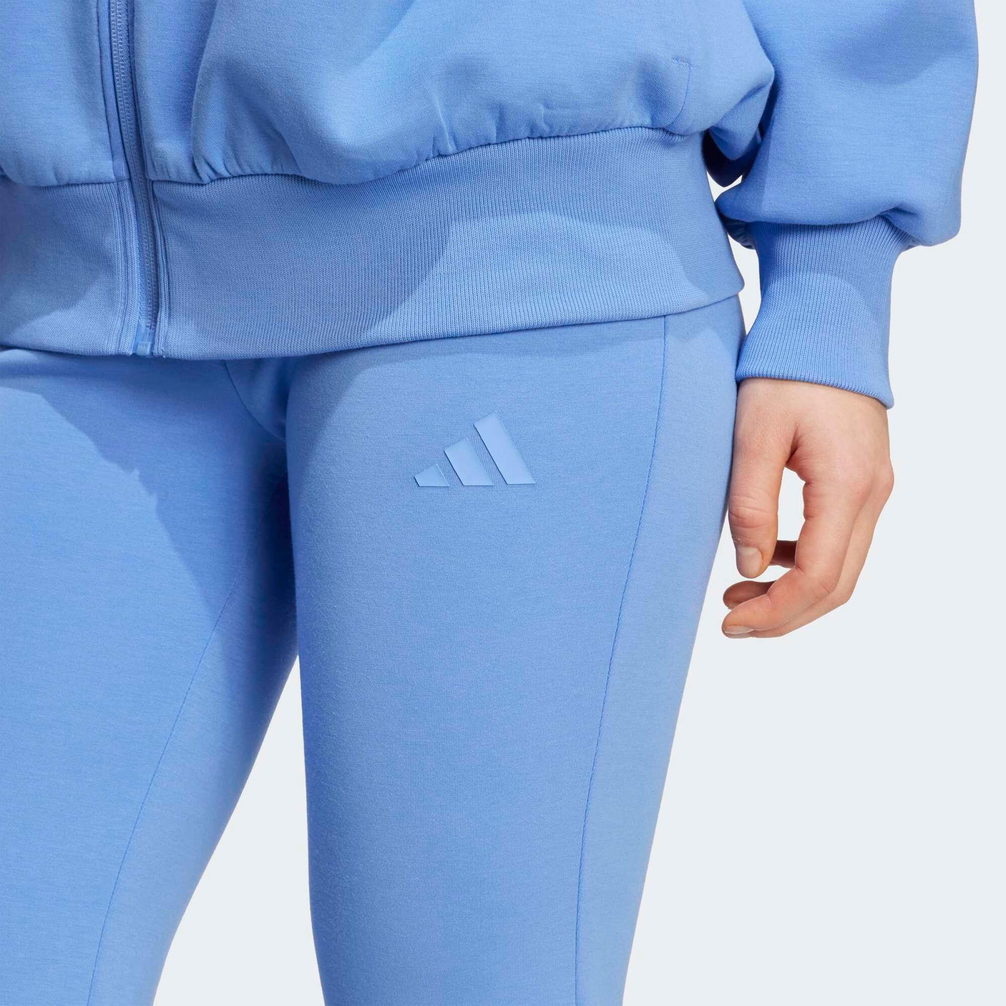 Pantalon évasé doux ALL SZN bleu 3/5