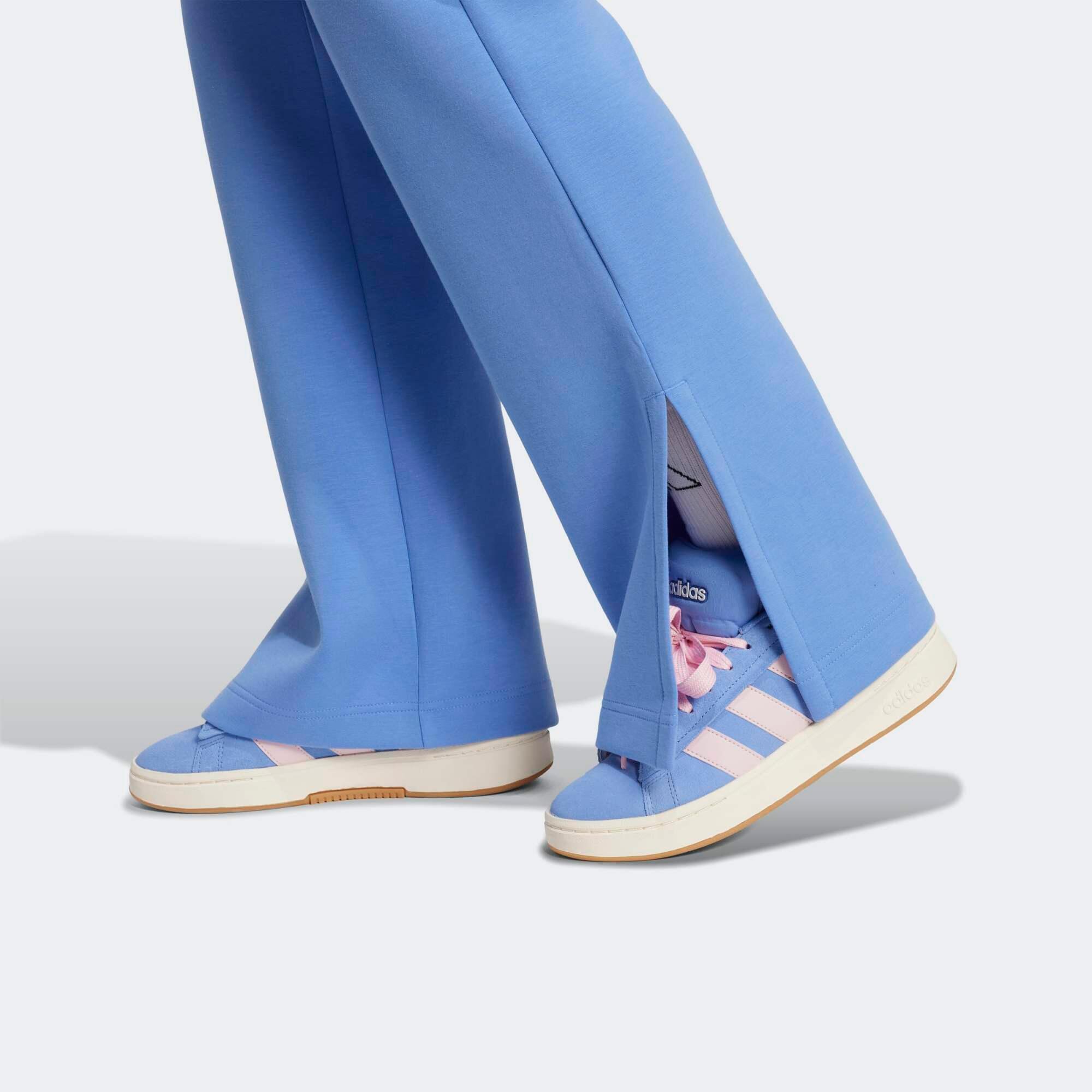 Pantalon évasé doux ALL SZN bleu 5/5
