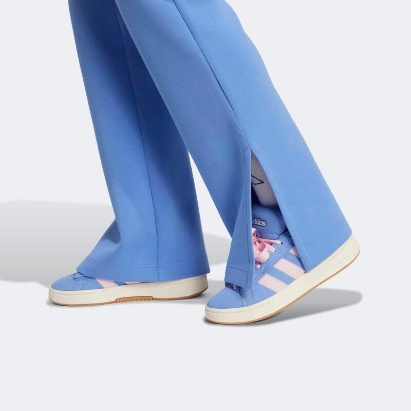 Pantalon evazat moale ALL SZN albastru