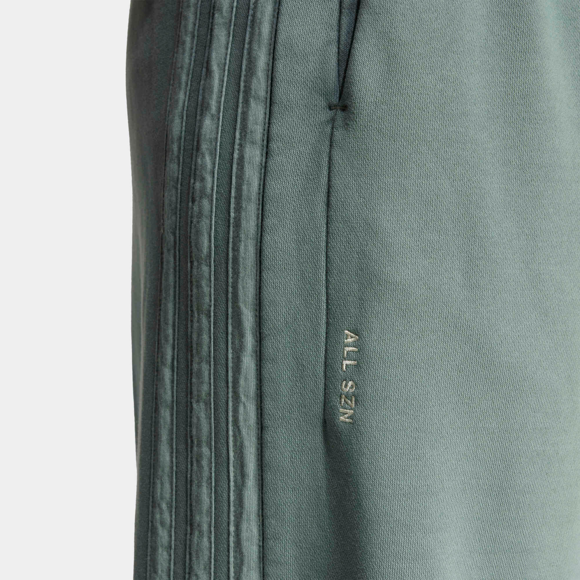 Pantalon ample en molleton lavé ALL SZN vert 5/5
