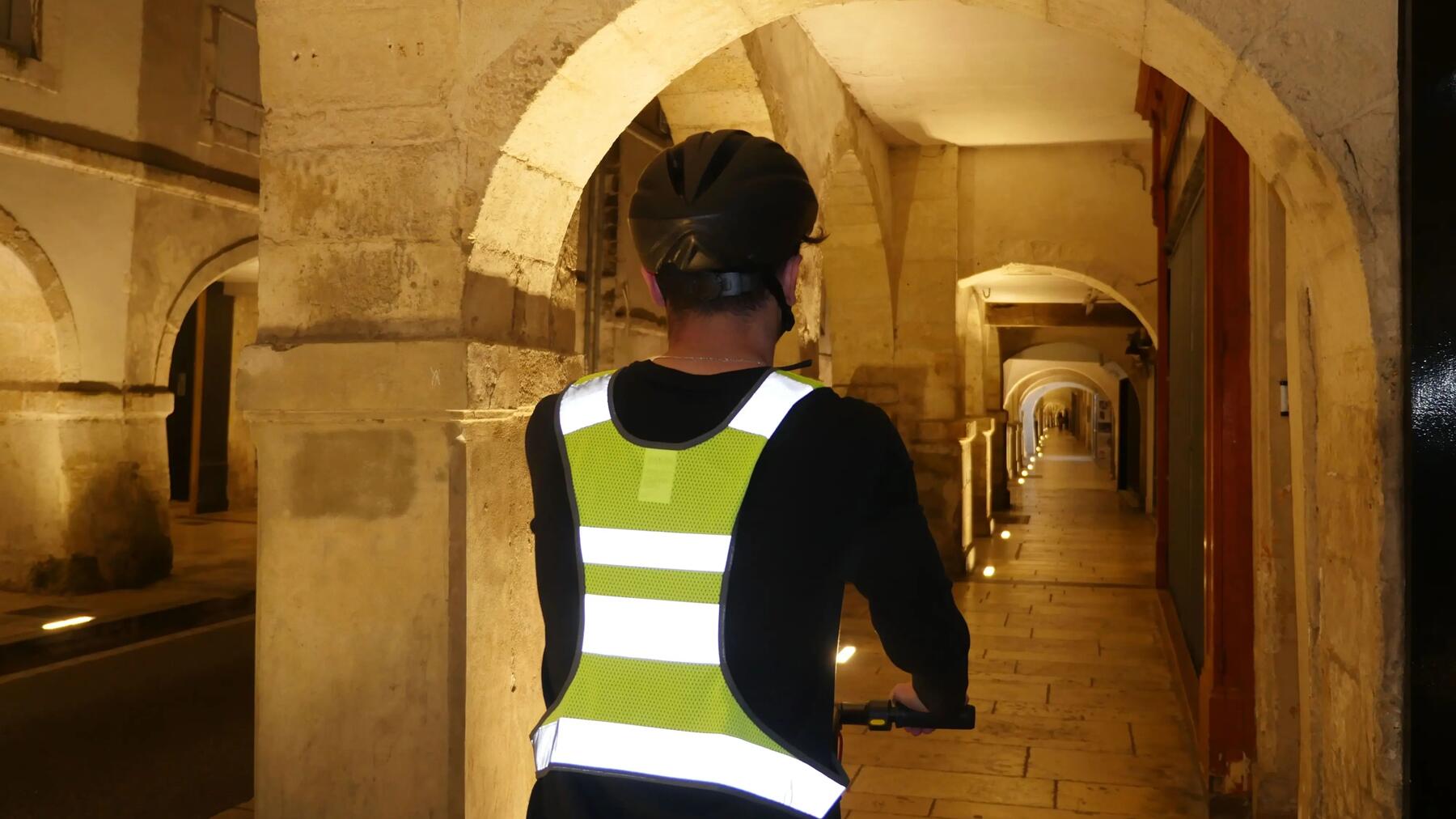 gilet visibilité trottinette