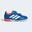 Chaussures de hockey sur gazon Enfant à scratchs - Adidas Youngstar Rise bleu