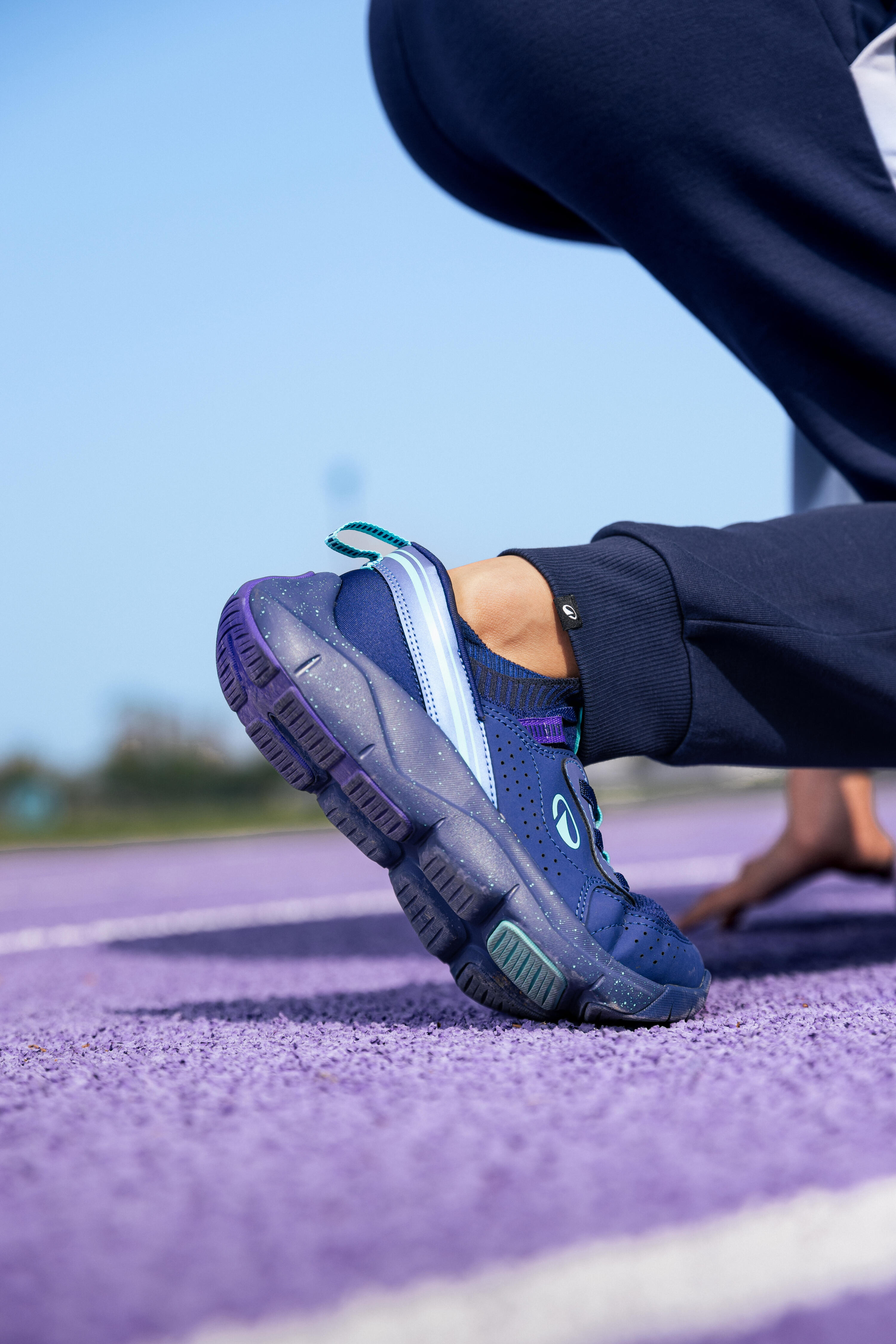 Chaussures de sport faciles à enfiler enfant, Playful Easy 10/13