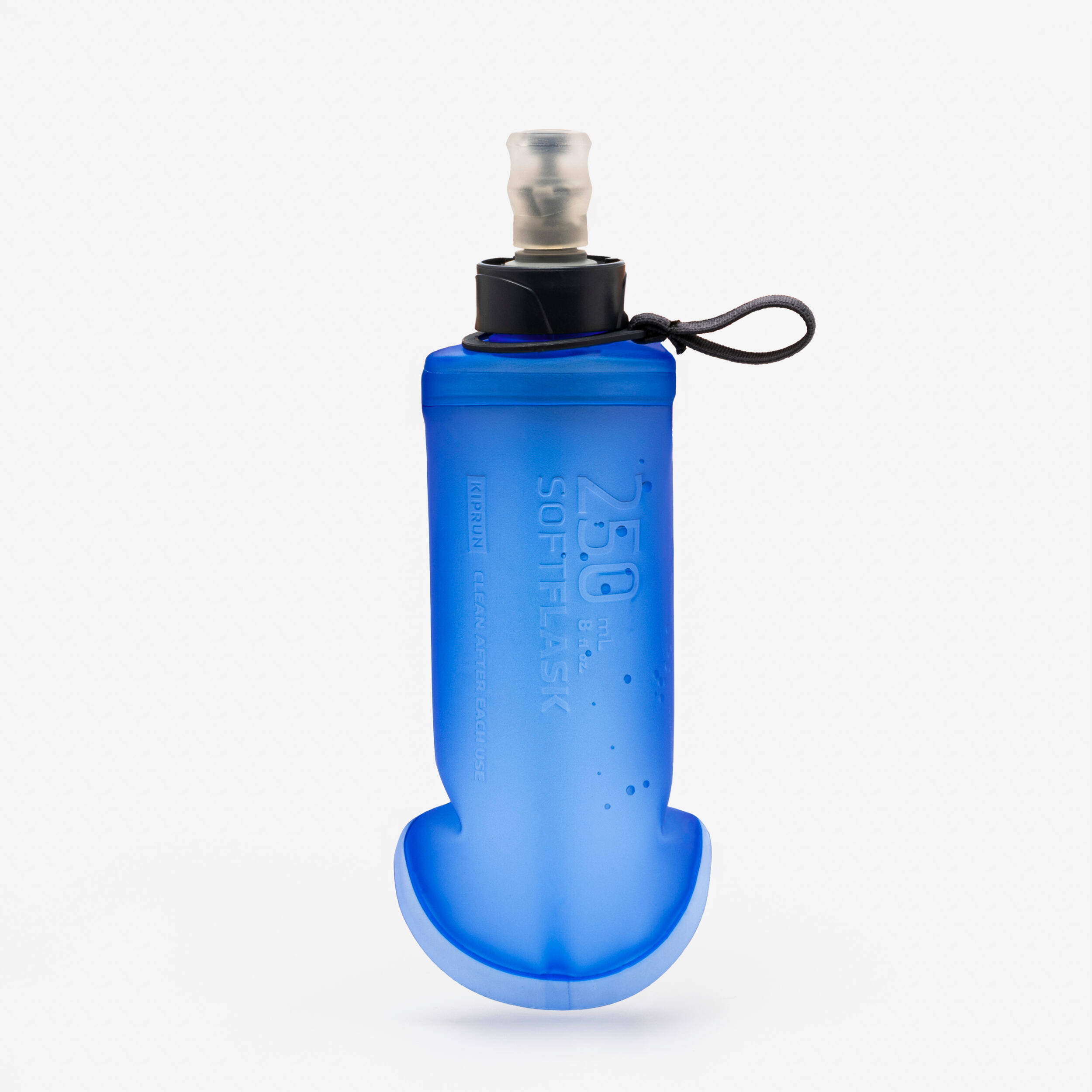 250 Ml flexible running water bottle - Blue