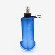 Bidon flexibil alergare 250 ml Albastru