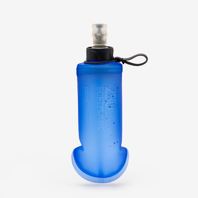 Bidon Tip Flask Alergare 250 ml Albastru 
