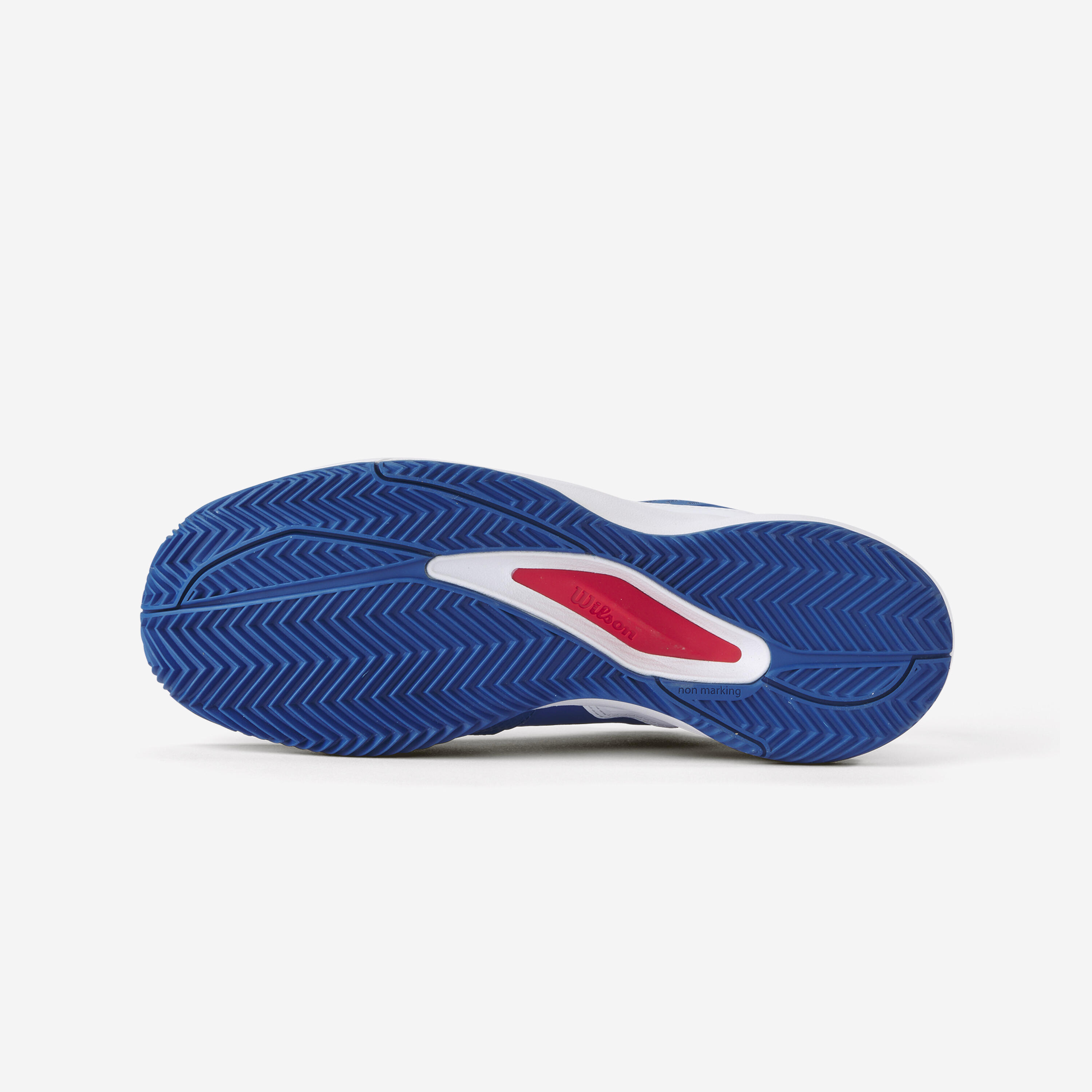 Men's Clay Court Tennis Shoes Rush Pro Ace - Blue/Red 4/8