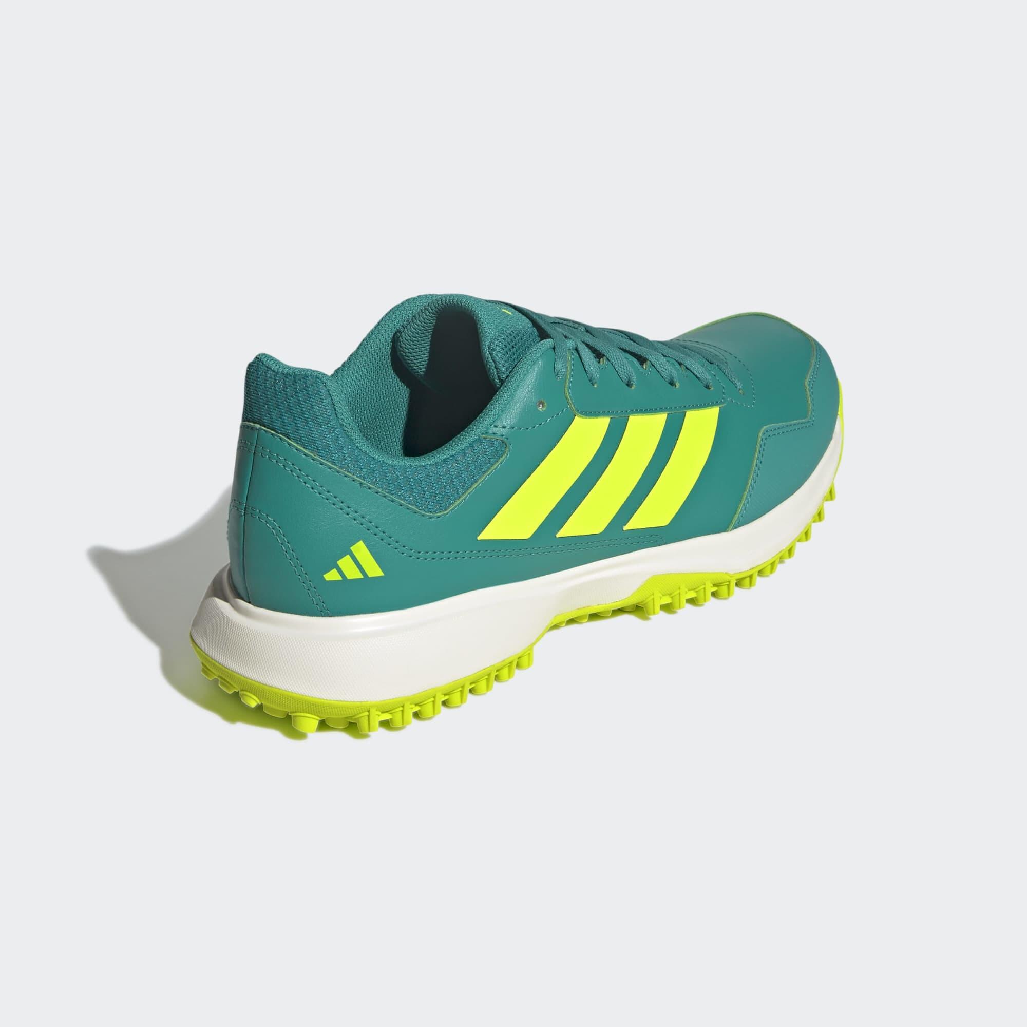 Scarpe hockey su prato adulto ADIDAS HOCKEYSTAR verdi 8/9