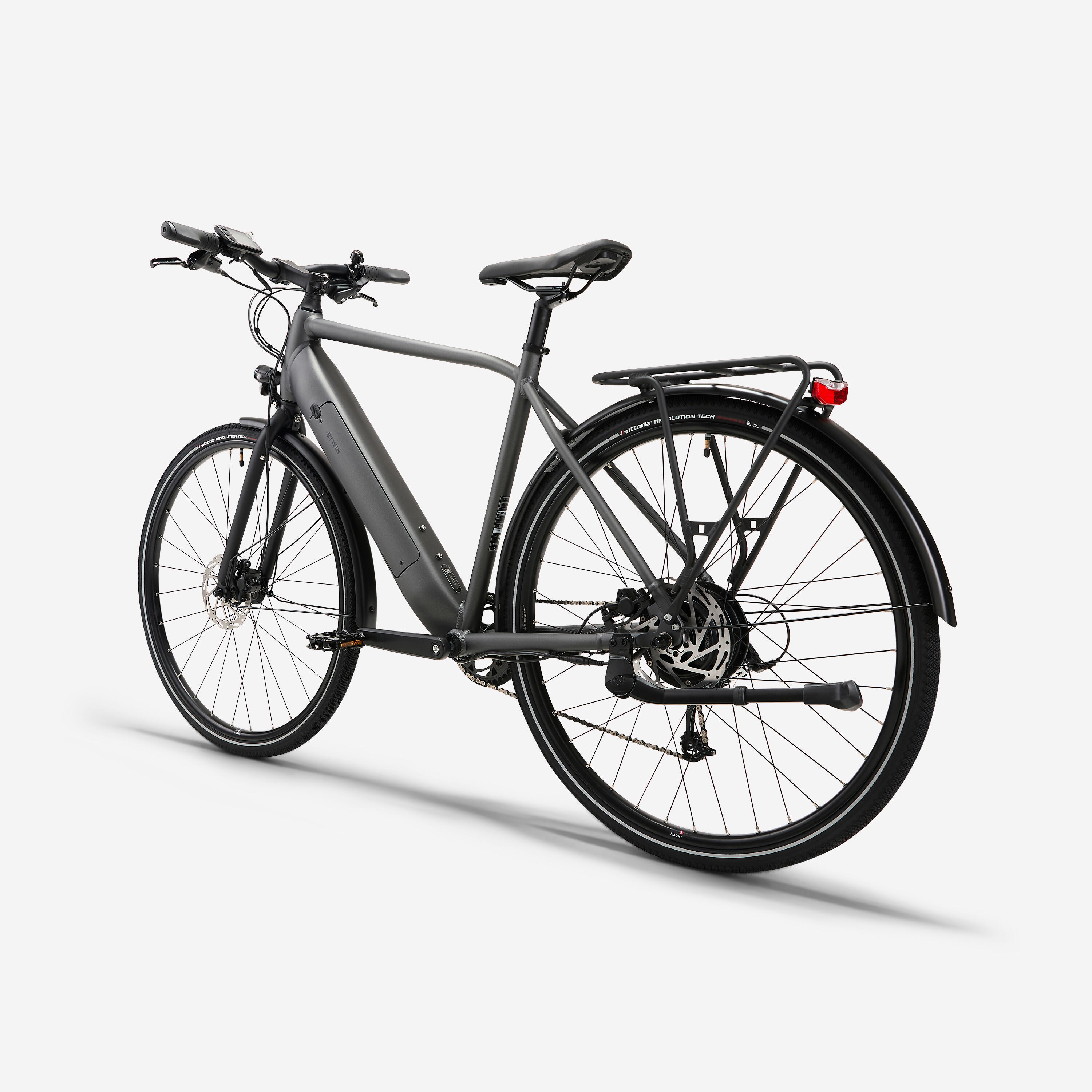 Long Distance 500 Electric Assist City Bike Step-Over Frame 3/42