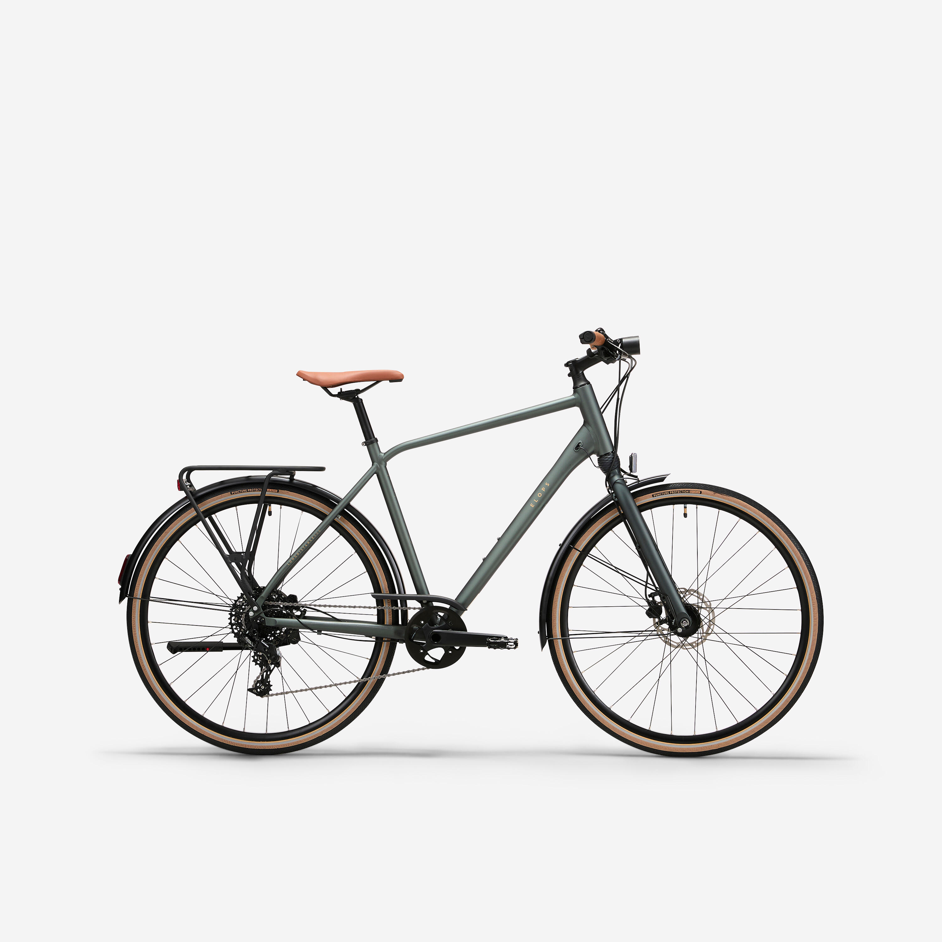 Decathlon UK Elops Long Distance Step-over City Bike 900 | FREE Click & Collect at Stores and Asda. 365 Days return available.