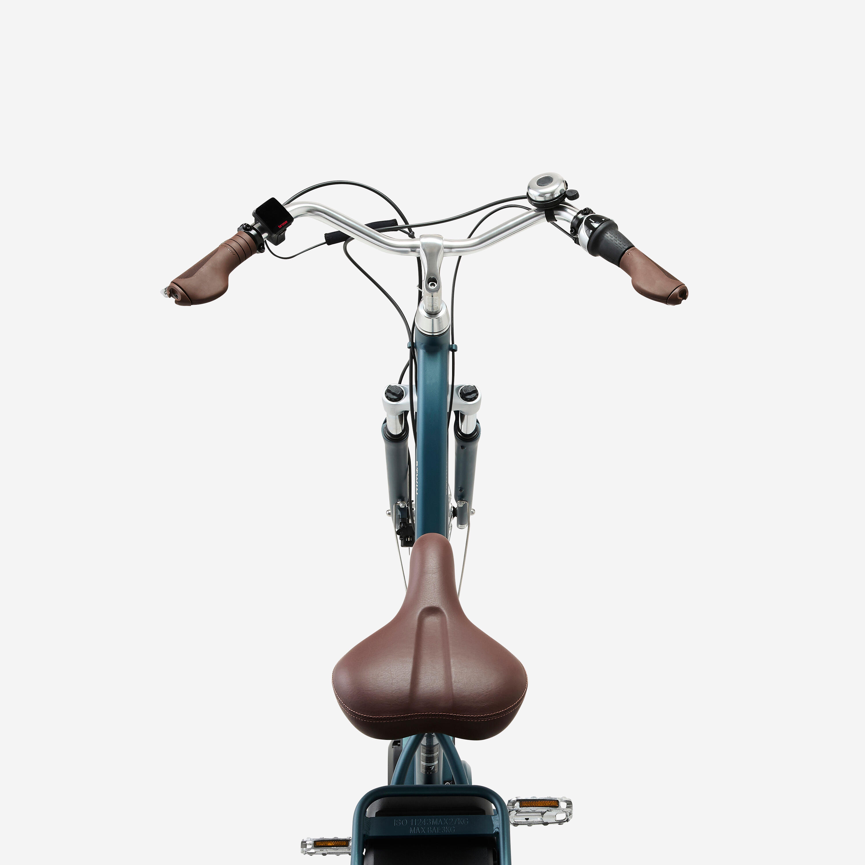 Elektrisches Citybike Elops 920 E connect LF entenblau 3/11