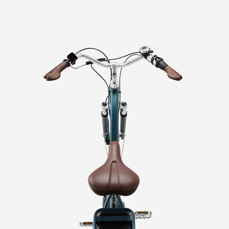 Bicicletă de oraș electrică conectată Elops 920 E Connect LF Albastru