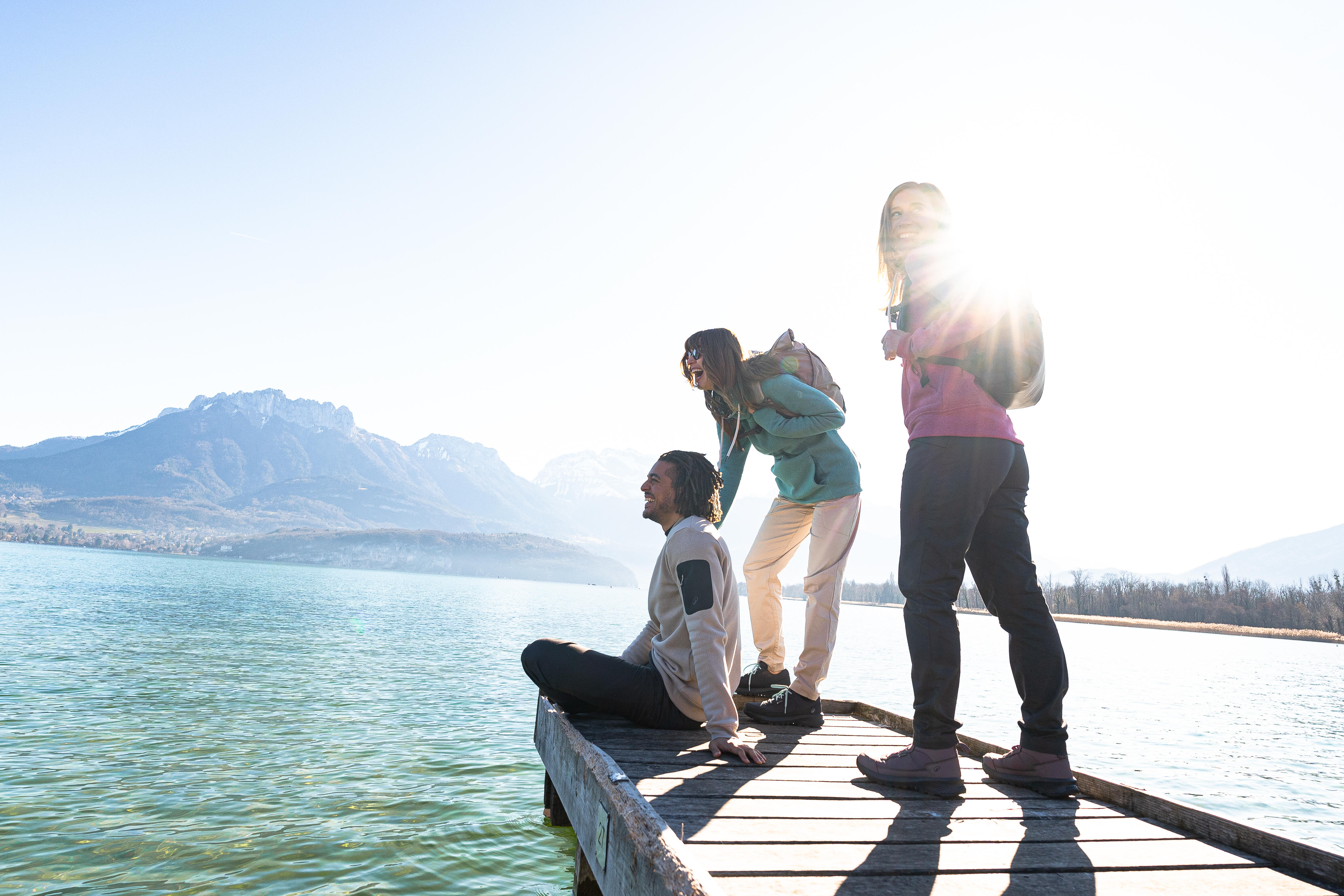 Men’s Hiking Sweater, NH 100 - QUECHUA