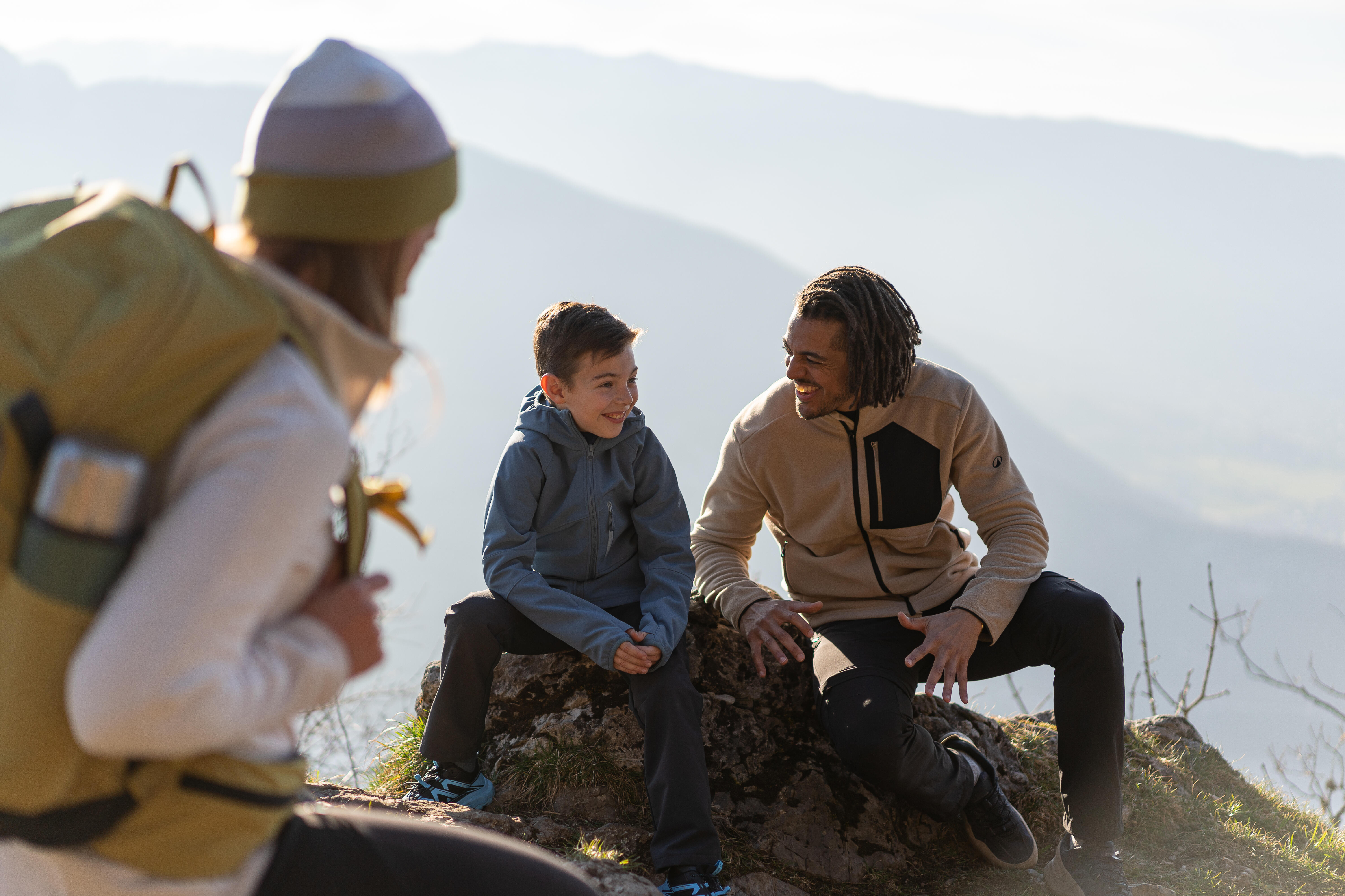 Veste de randonnée en polaire zippée homme, MH 500 - QUECHUA