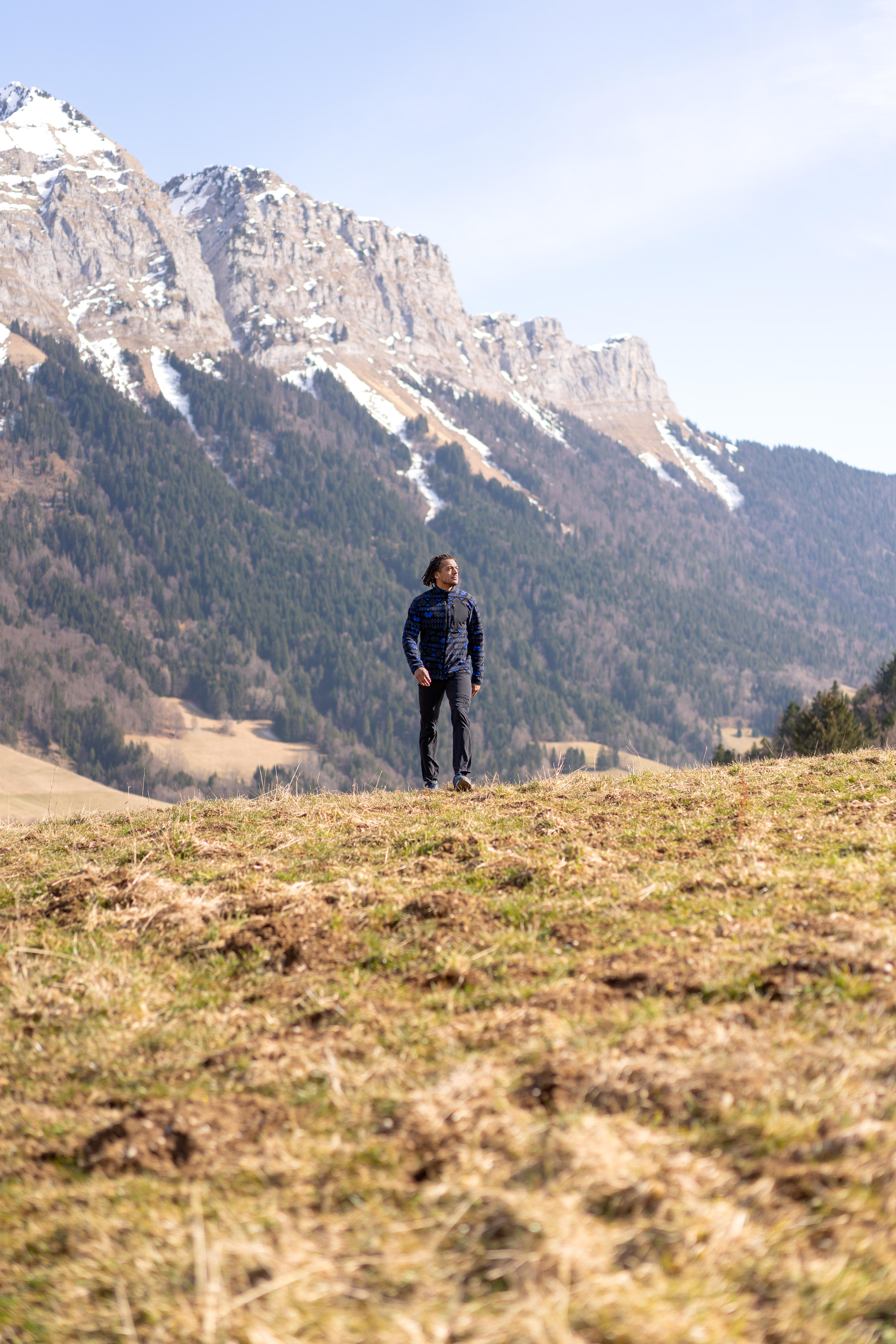 Veste de randonnée en polaire zippée homme, MH 500 - QUECHUA