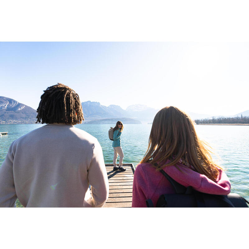 Kadın Outdoor Sweatshirt - Yeşil - NH100