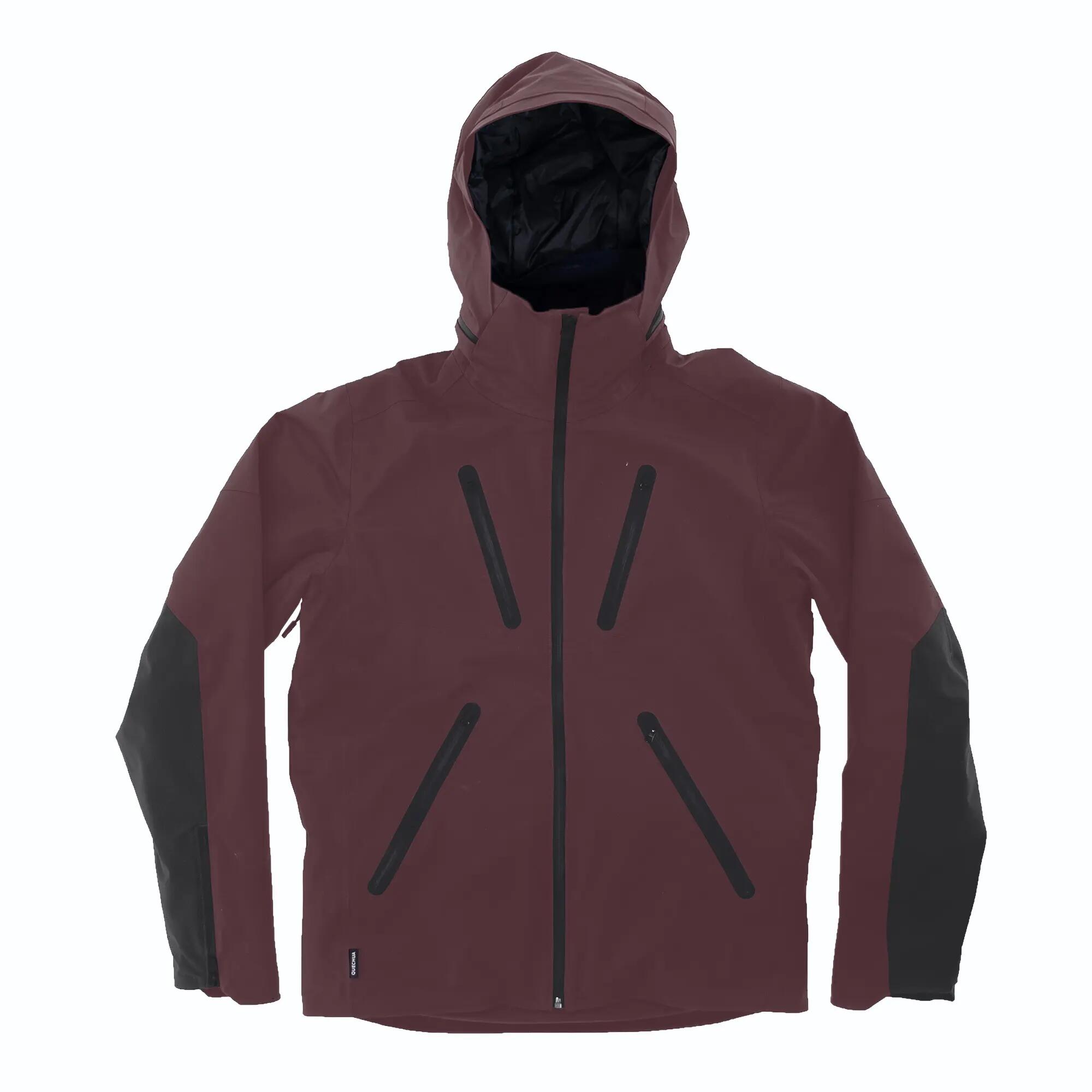 Jaqueta d'esquí impermeable i transpirable home SKP 900, bordeus  20/30