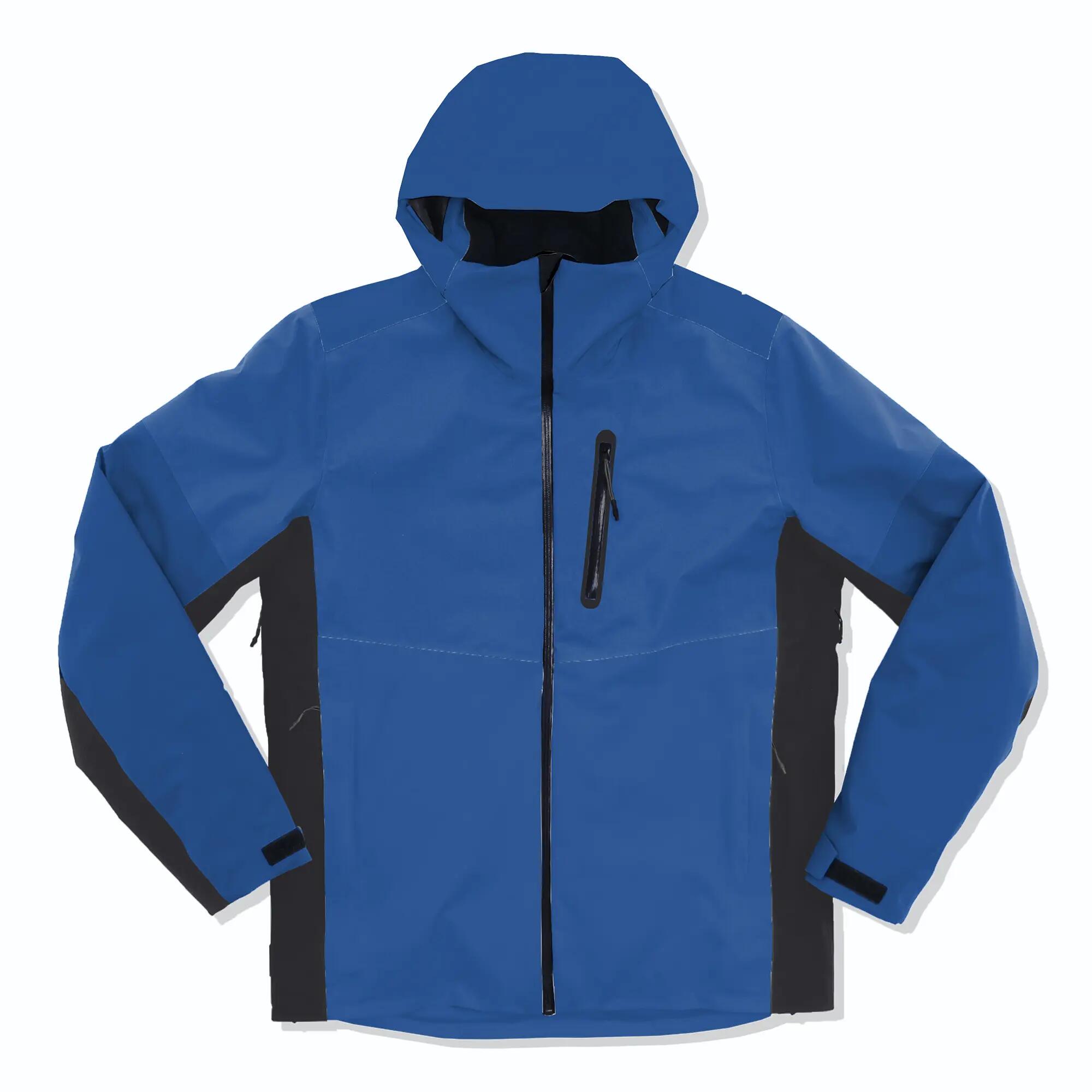 Casaco de ski e snowboard quente e impermeável homem, 500 azul e preto 14/24