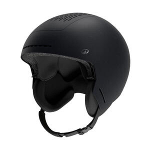 Casco esquí orejeras rígidas, compatible VISOR + adulto, PST 500 Negro