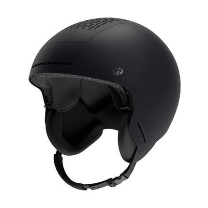 Skihelm Erwachsene feste Ohrenschützer Visor+ kompatibel - PST 500 schwarz