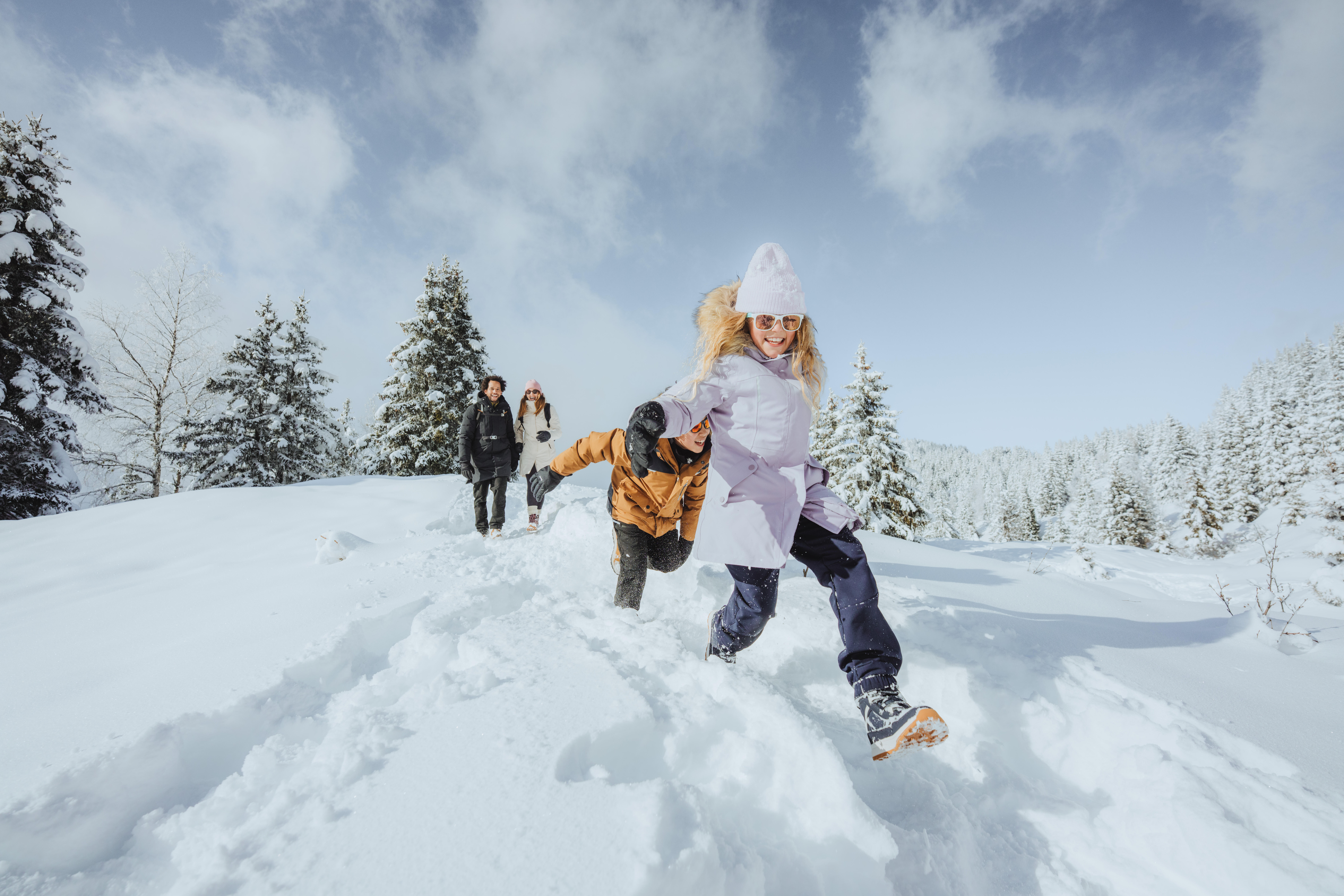 Kids’ Waterproof Winter Boots, SH 500 Sizes 7.5C–6 - QUECHUA