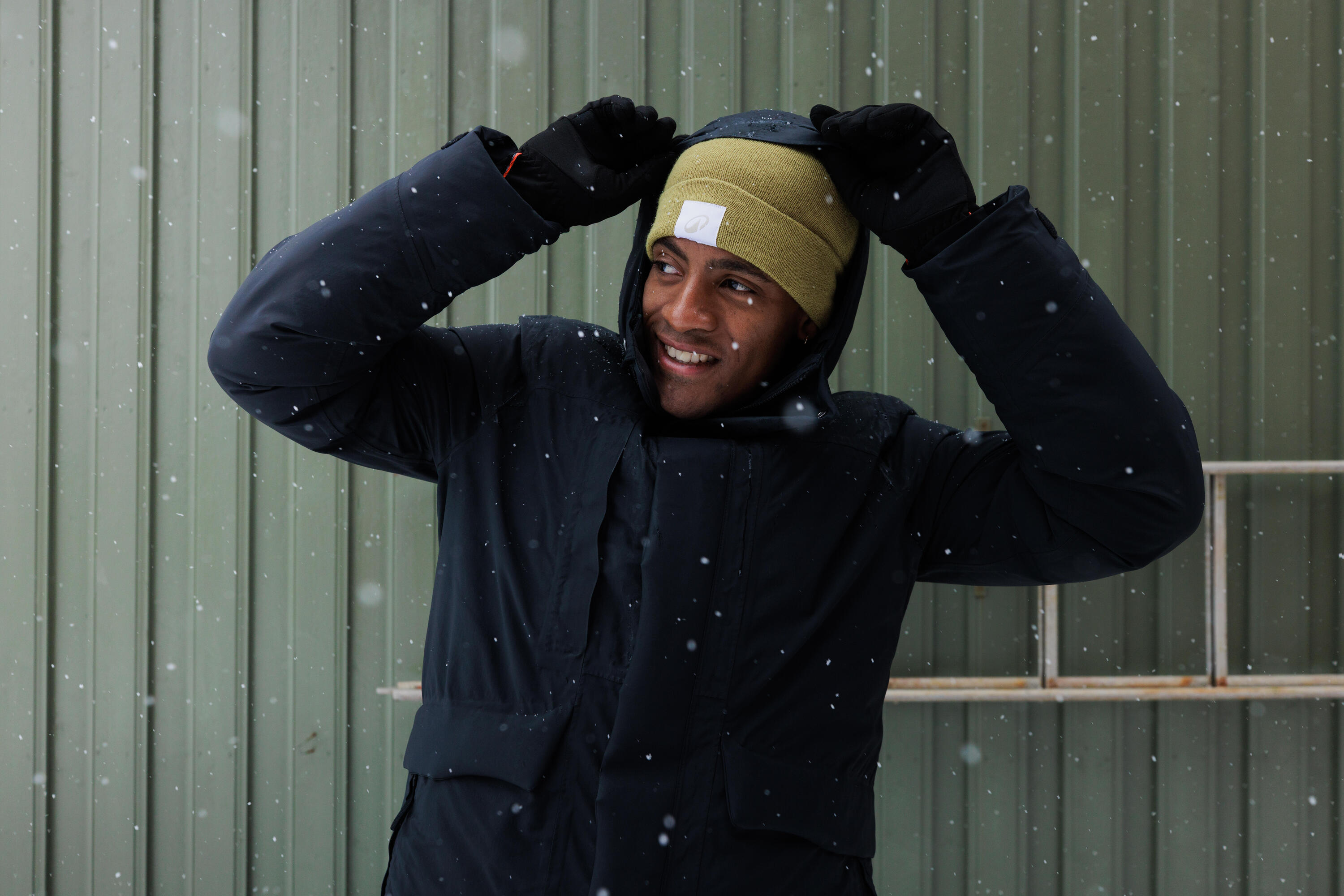 Daunenwanderparka -20 °C Herren, wasserdicht, NH900 blau 18/23