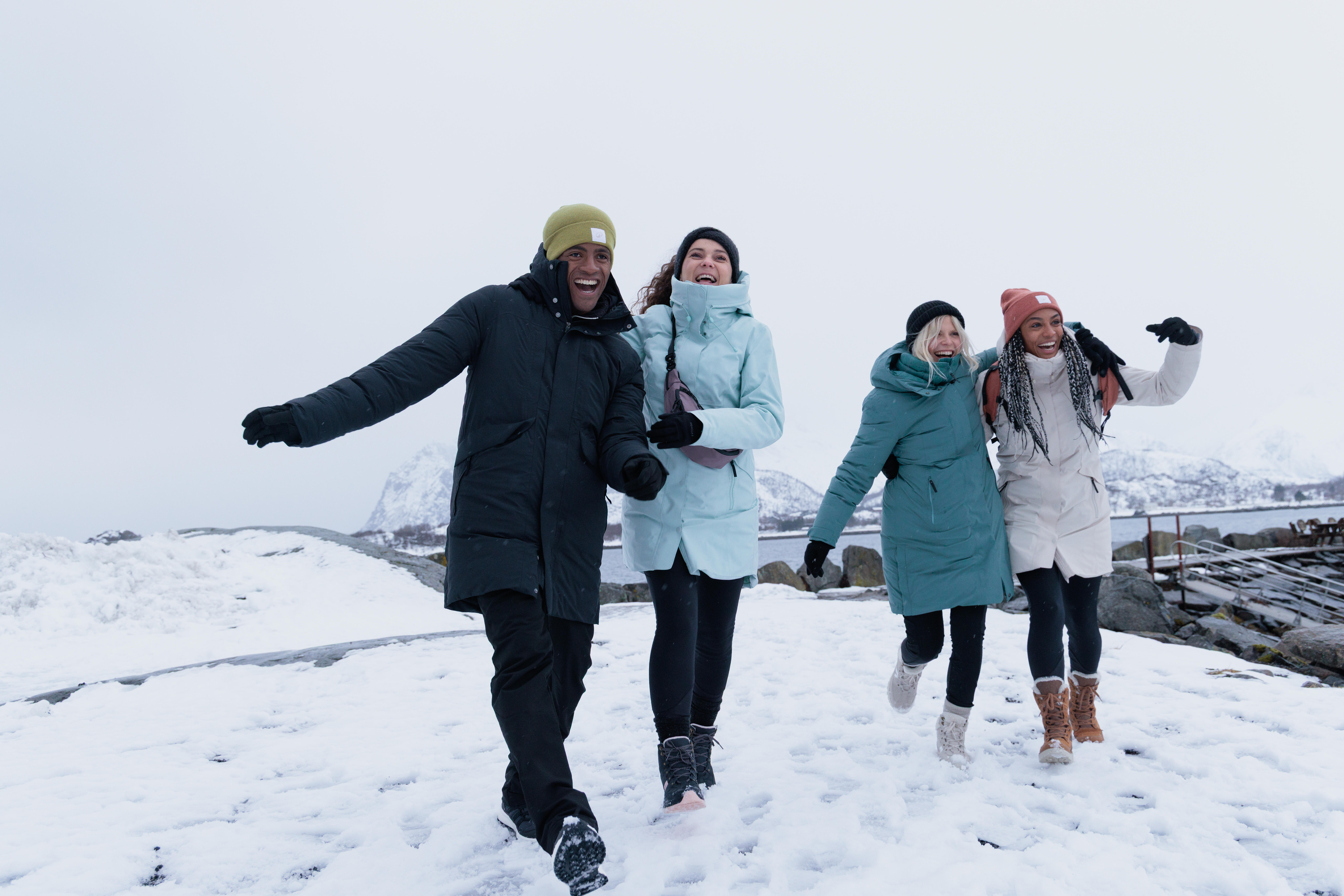 Women’s Waterproof Winter Parka, NH 500 - QUECHUA