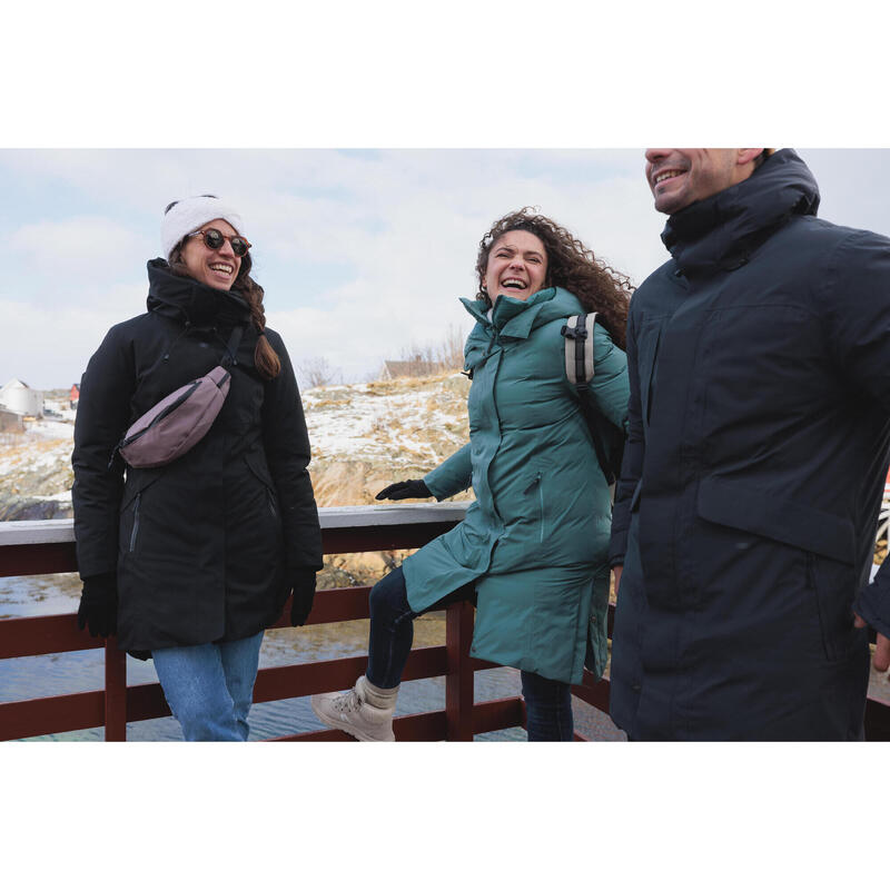 Kadın Outdoor Su Geçirmez Kar Montu/Kışlık Mont - Siyah - NH500 -10 °C