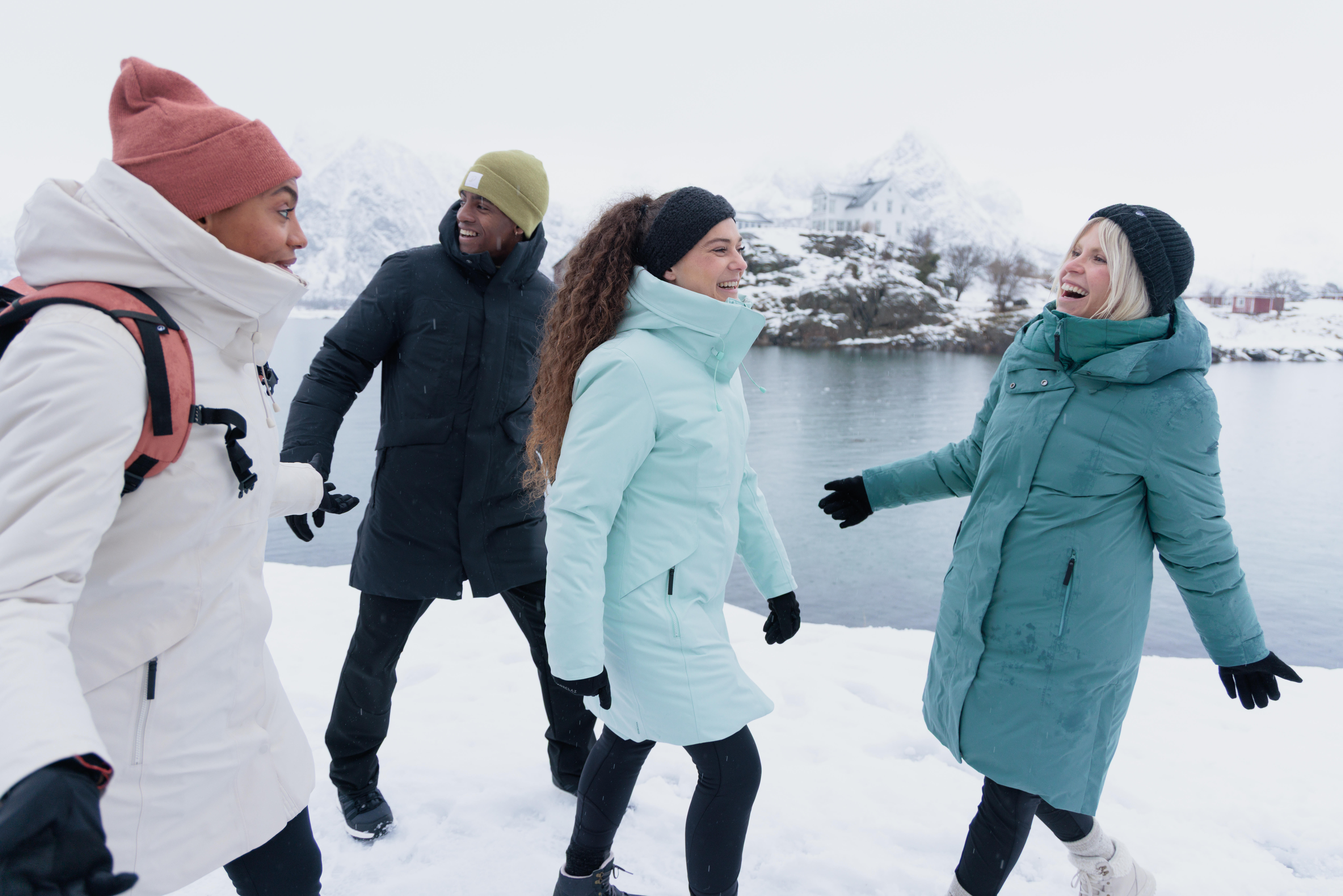 Women’s Waterproof Winter Parka, NH 500 - QUECHUA