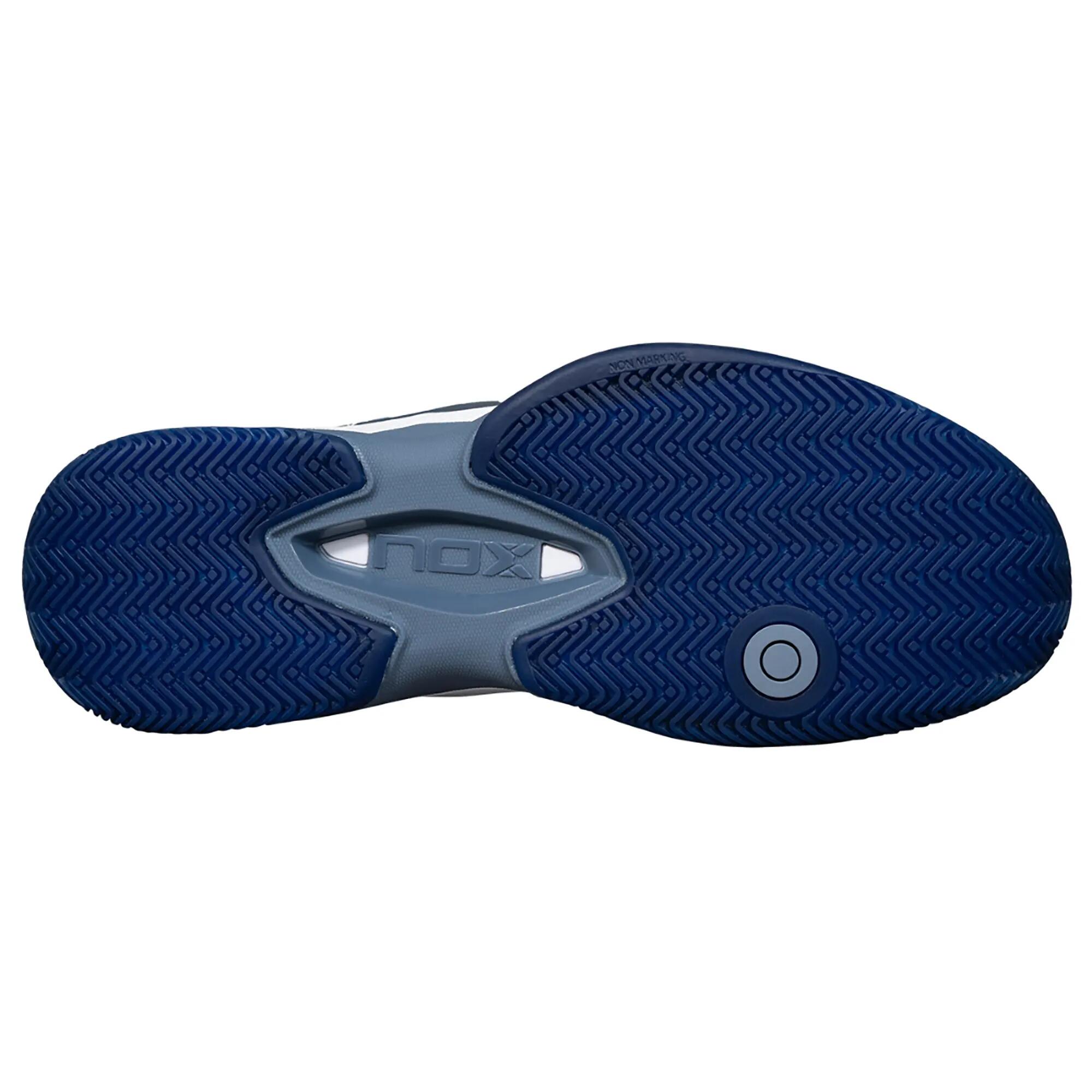 ZAPATILLAS PÁDEL NOX AT10 LUX STONE/BONNIE HOMBRE AZUL 3/6