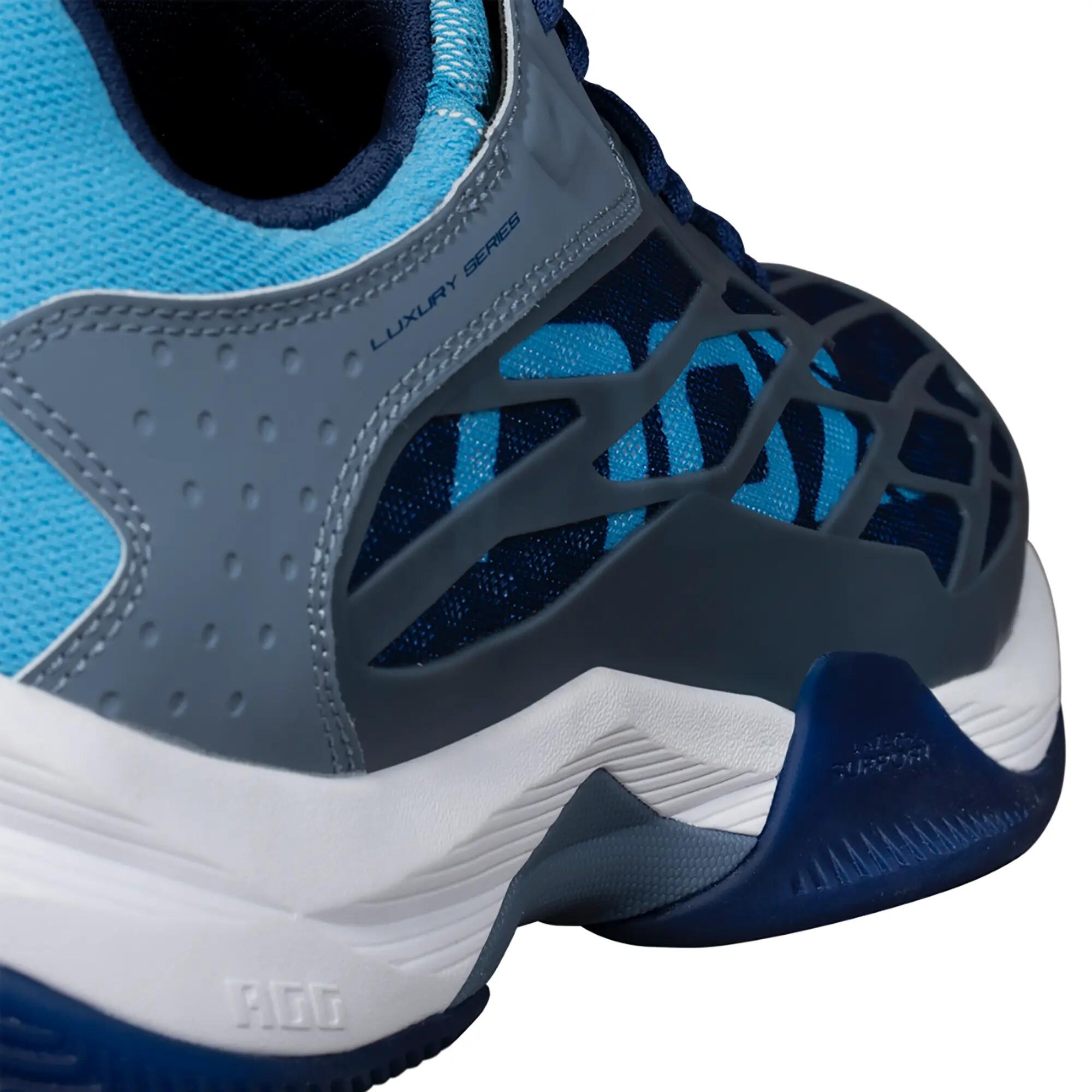 ZAPATILLAS PÁDEL NOX AT10 LUX STONE/BONNIE HOMBRE AZUL 5/6