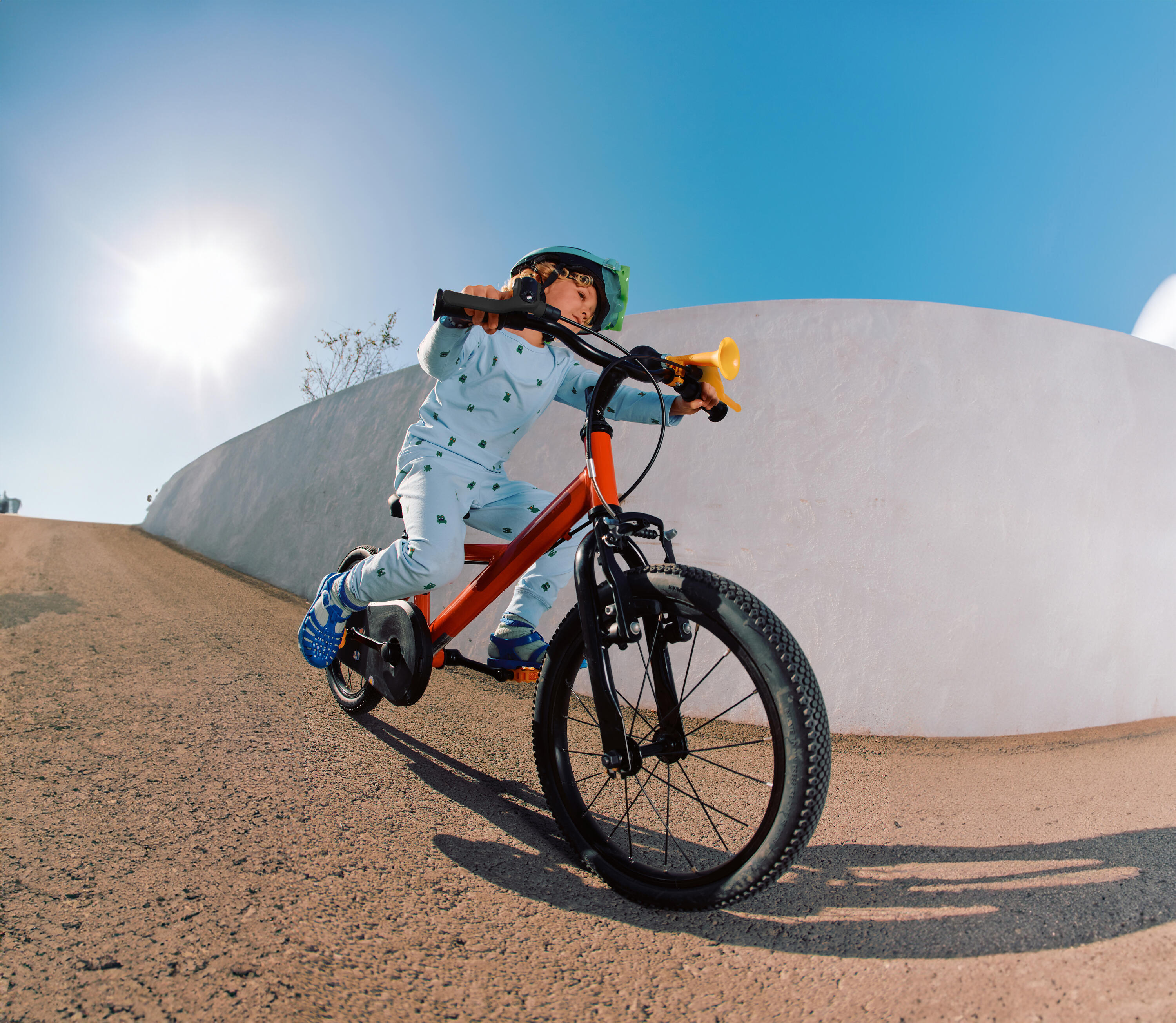 Vélo enfant 16 po, 500 Flamme Âge 4-6 ans - BTWIN