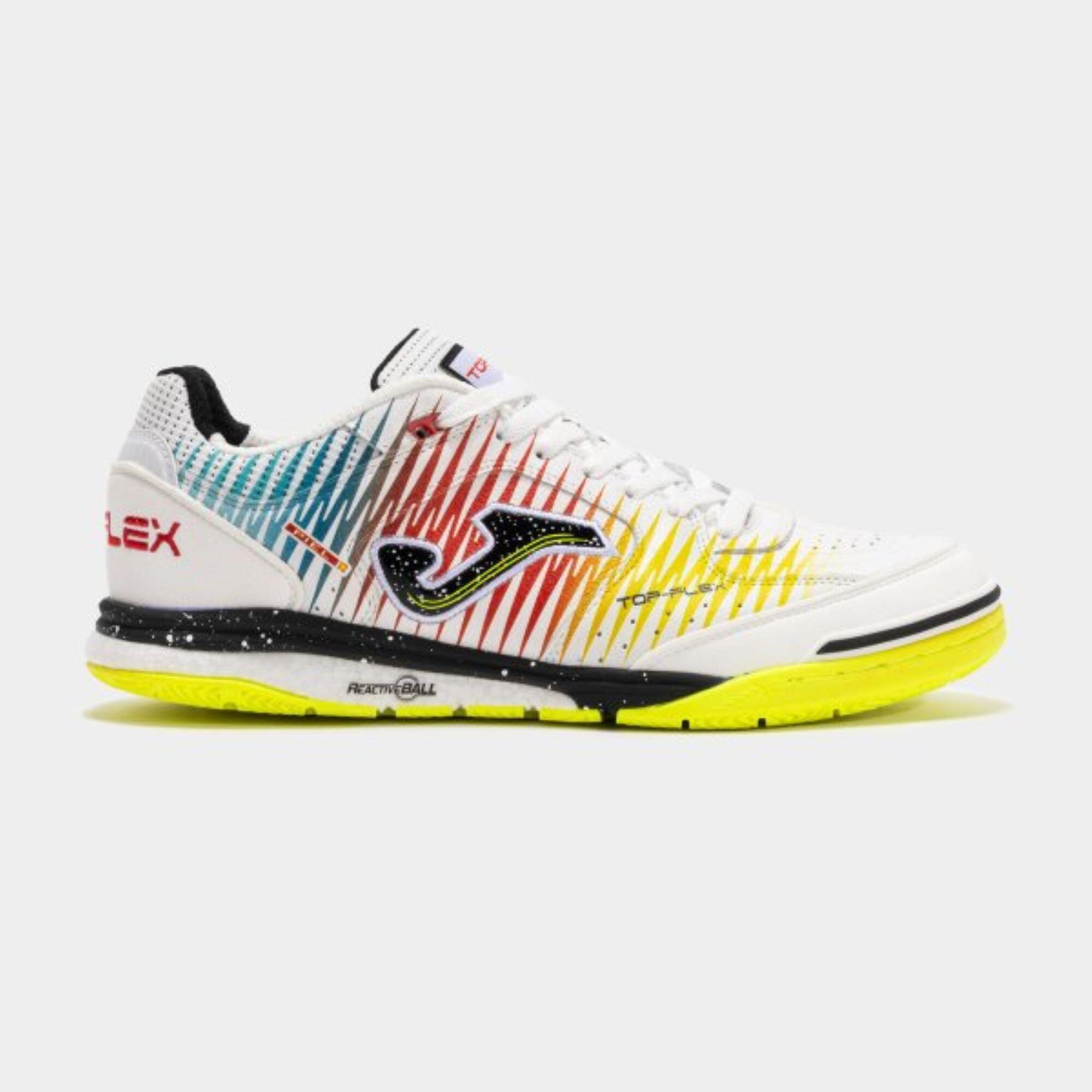 JOMA - Ghete de Futsal TOP FLEX REBOUND Alb Adulți | Decathlon