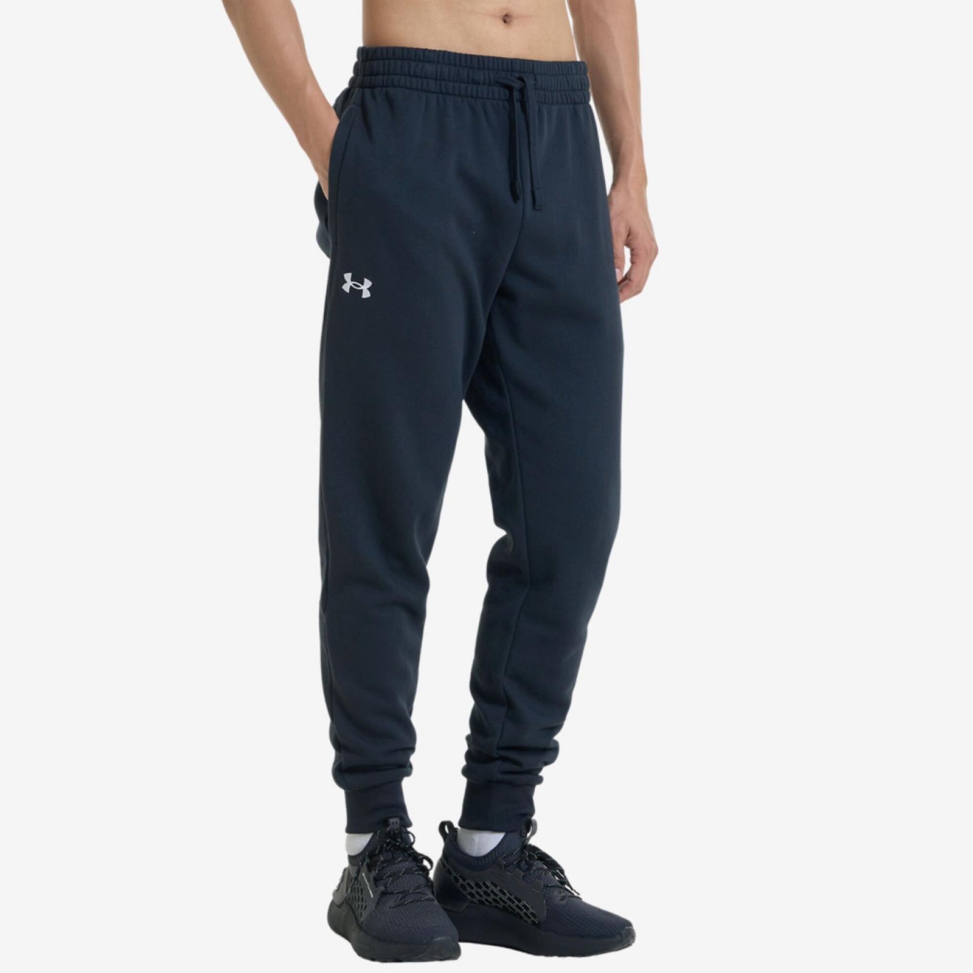 UNDER ARMOUR Pantalons Jogger UA Rival Fleece Home Negre