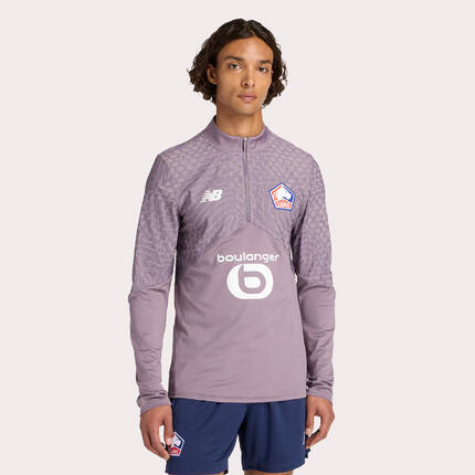 VESTE LOSC 1/4 ZIP ADULTE 25/26 VIOLET