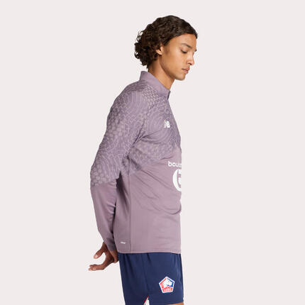 VESTE LOSC LILLE 1/4 ZIP ENFANT 25/26 VIOLET
