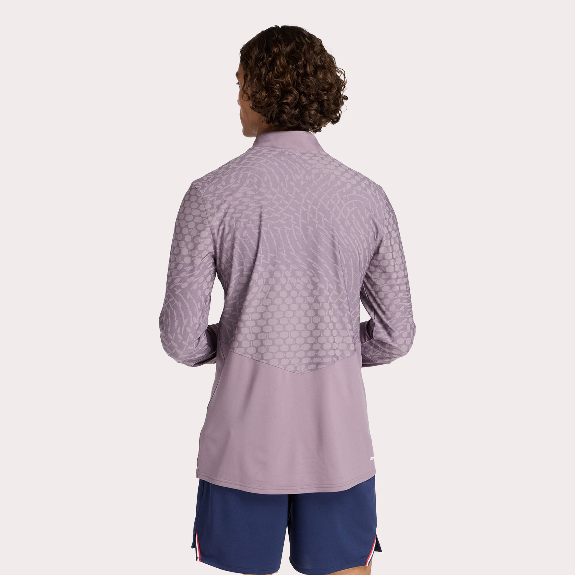 VESTE LOSC LILLE 1/4 ZIP ENFANT 25/26 VIOLET 3/6