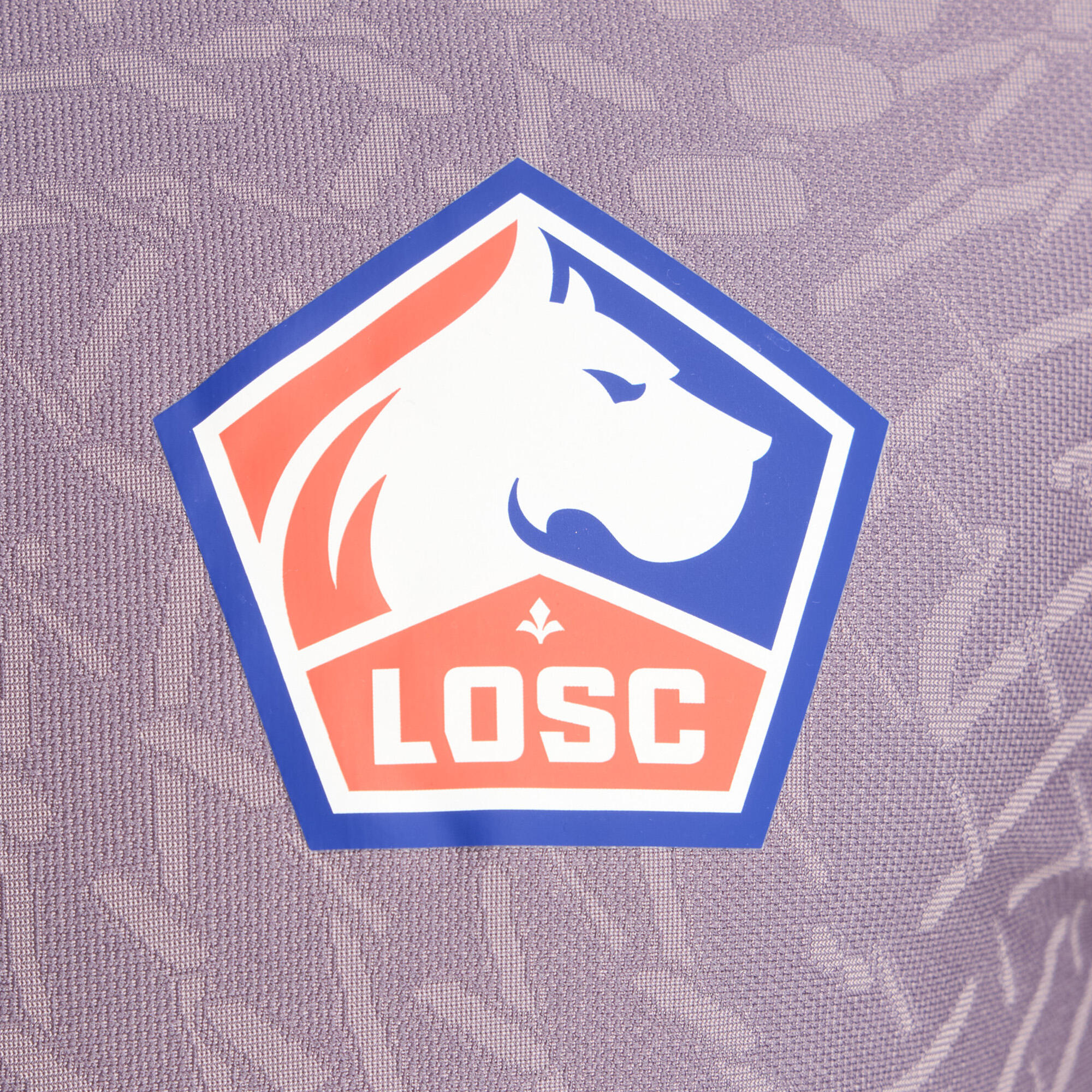 VESTE LOSC LILLE 1/4 ZIP ENFANT 25/26 VIOLET 5/6