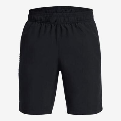 Under Armour Shorts Kinder Woven - schwarz