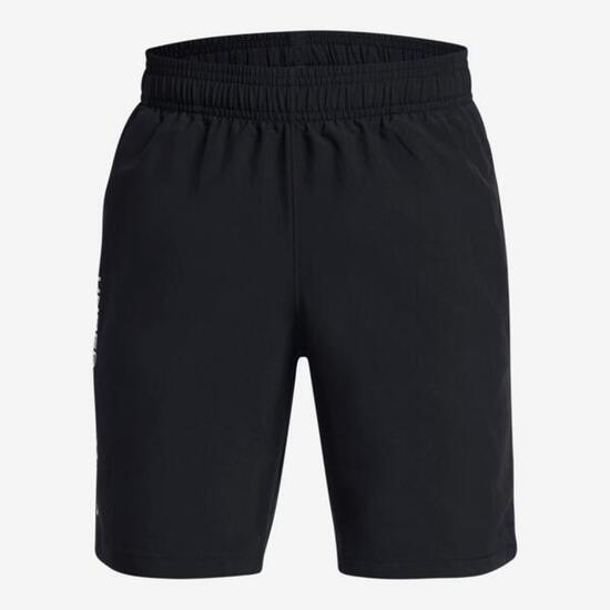 Under Armour Shorts Kinder Woven - schwarz