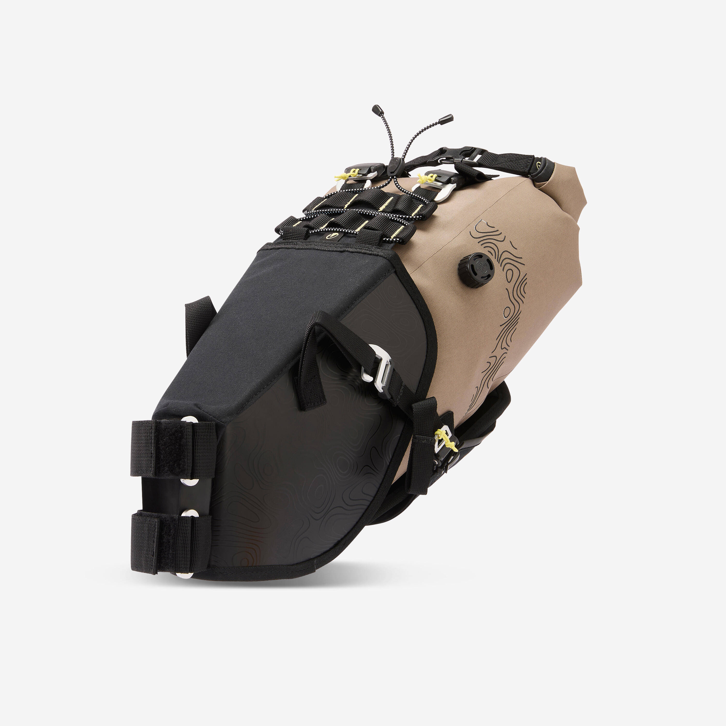 Watertight bikepacking saddle bag 6 to 15L IPX6, ADVT 900 -  4